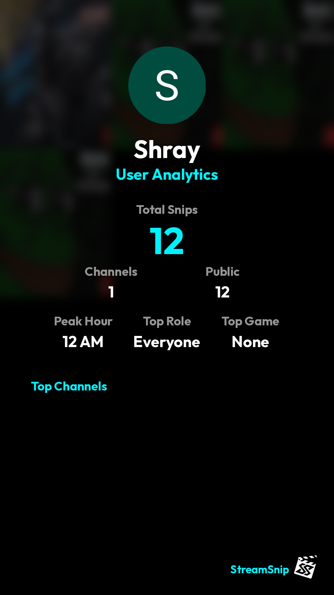 Stats Share Card
