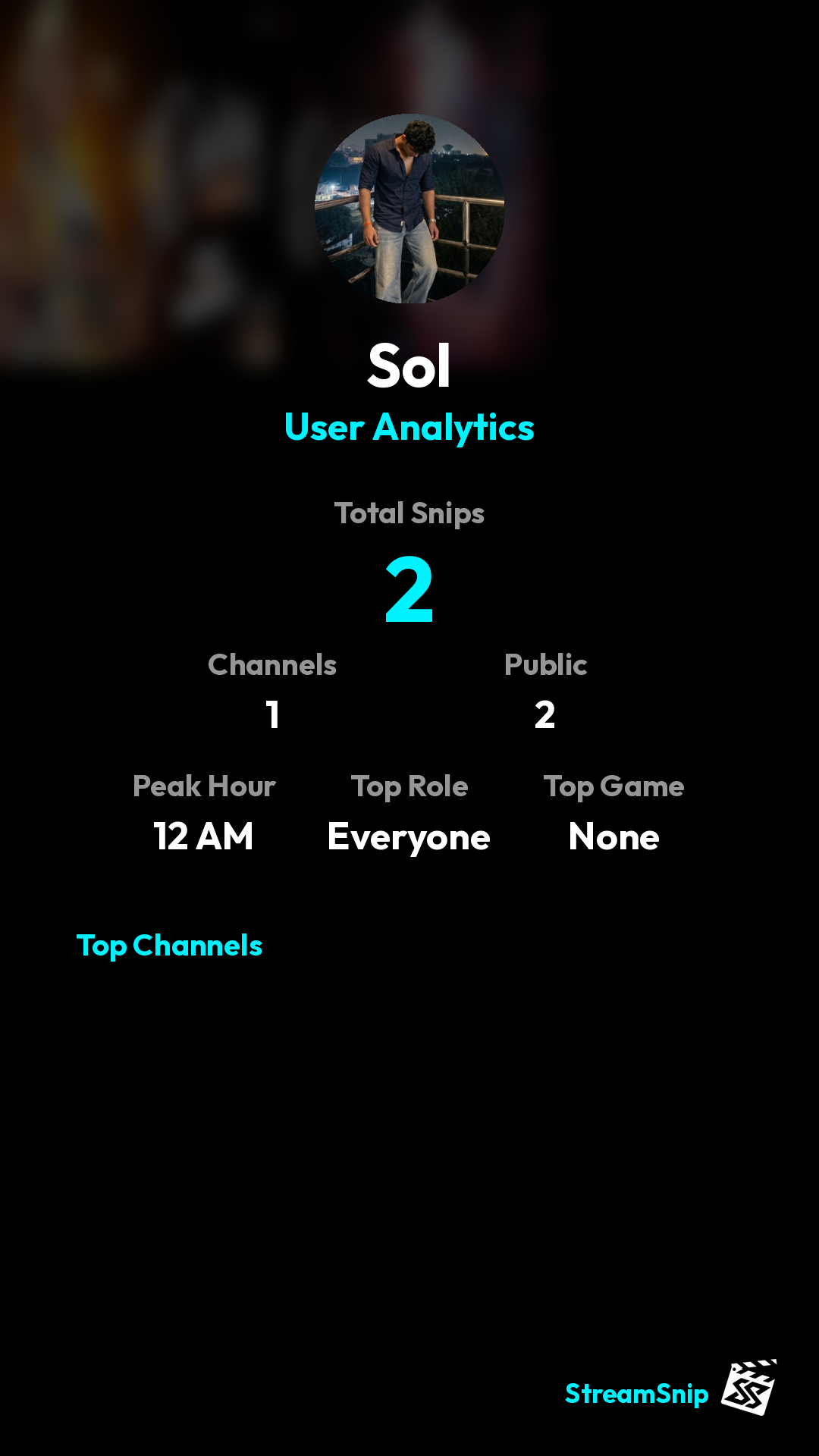 Stats Share Card