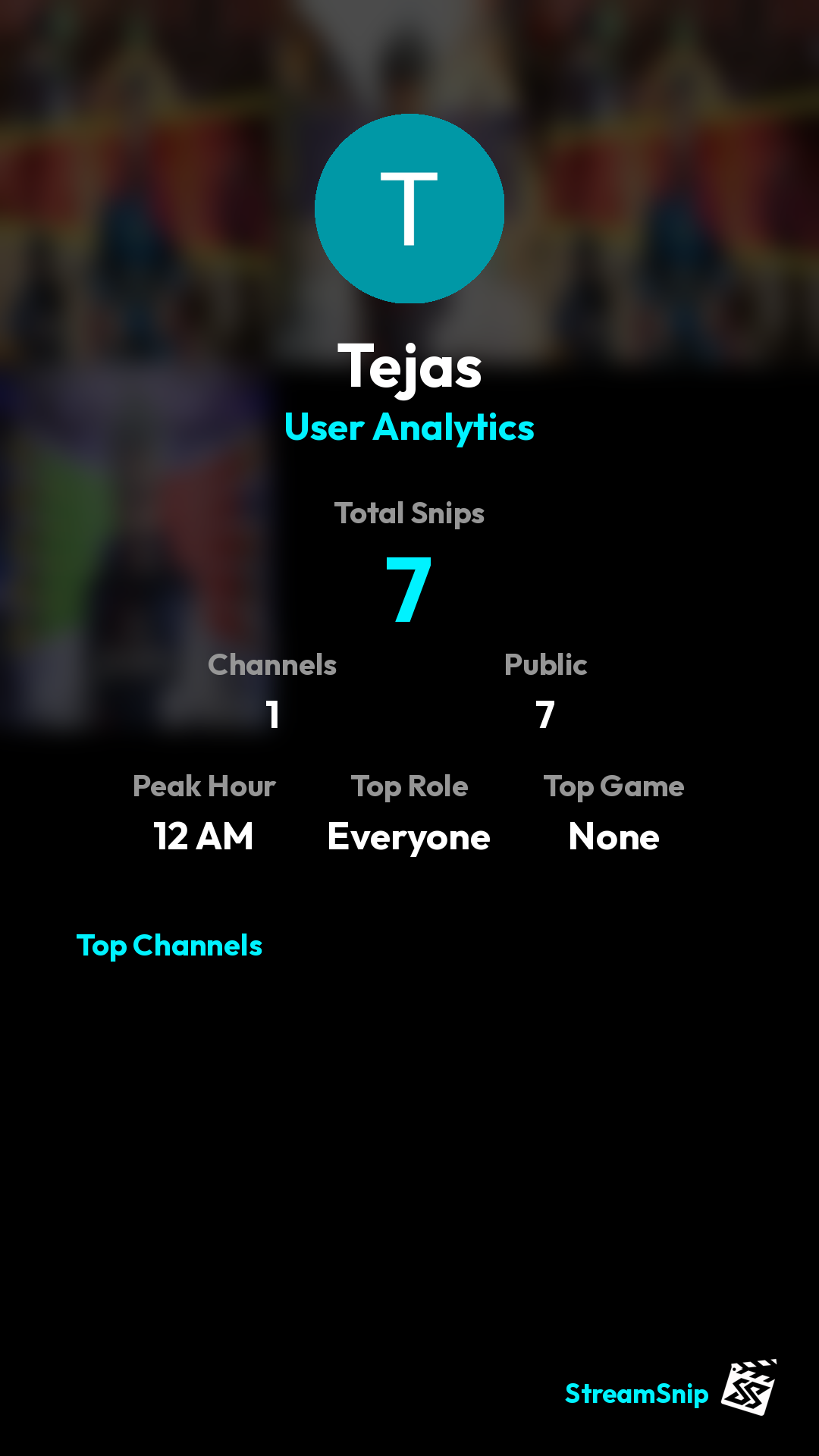 Stats Share Card