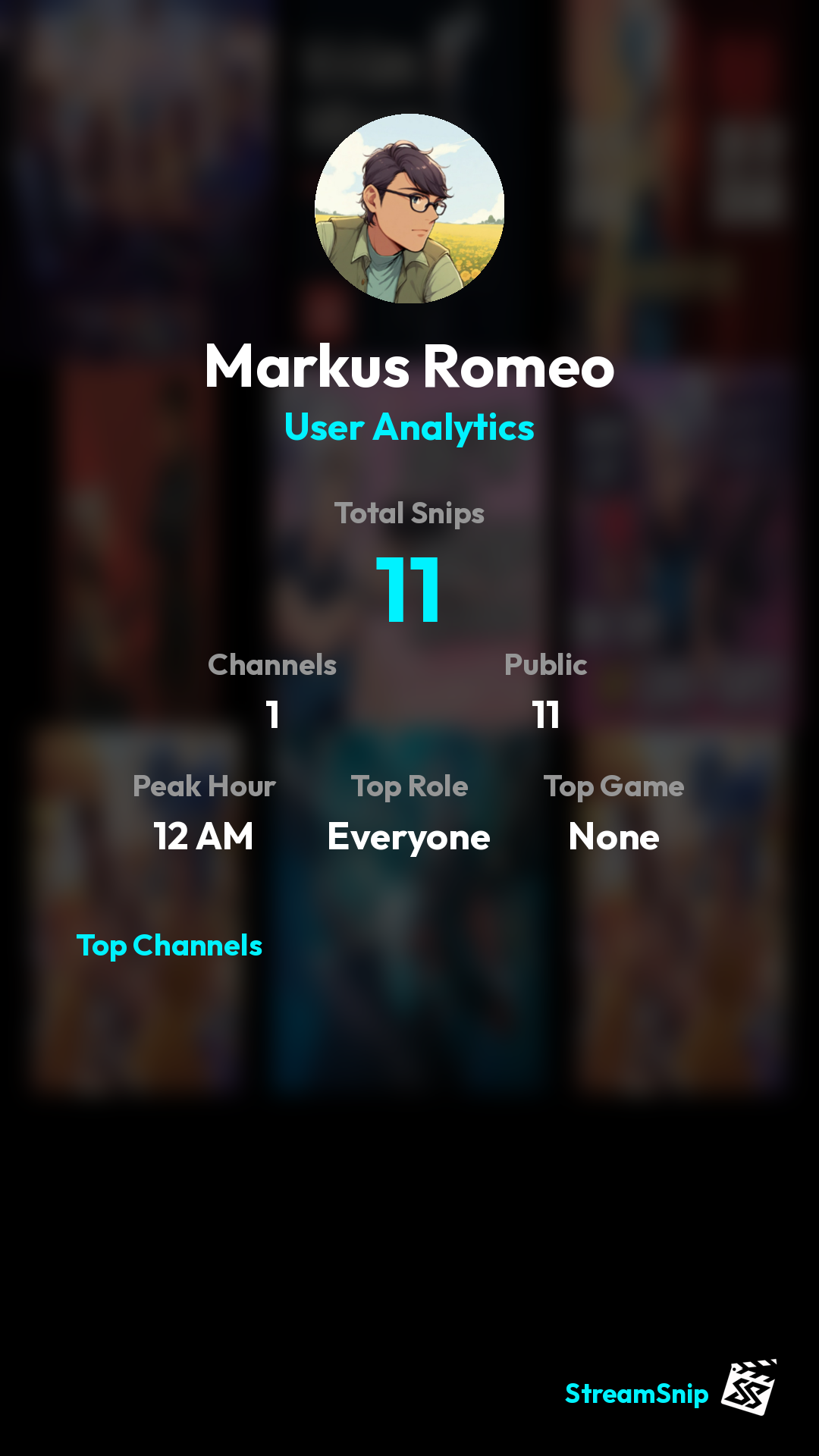 Stats Share Card