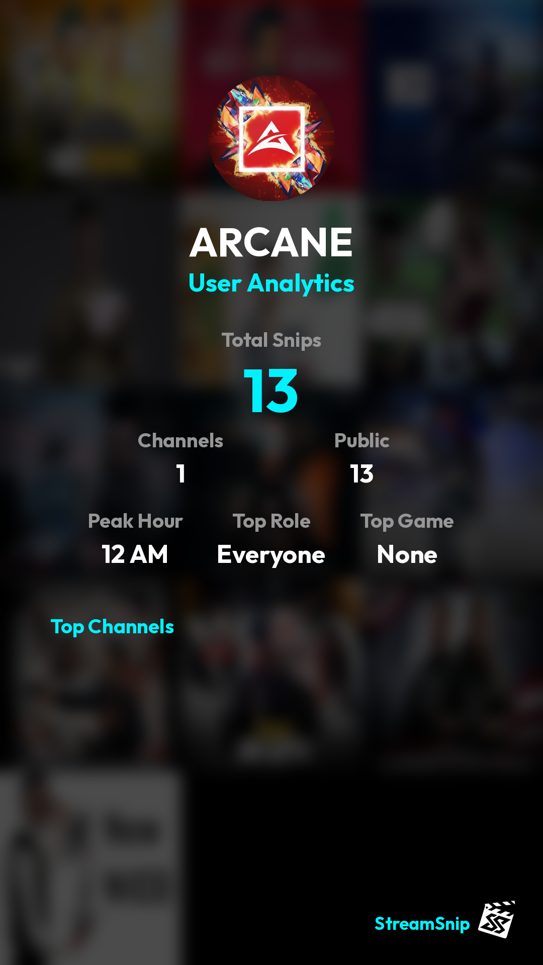 Stats Share Card