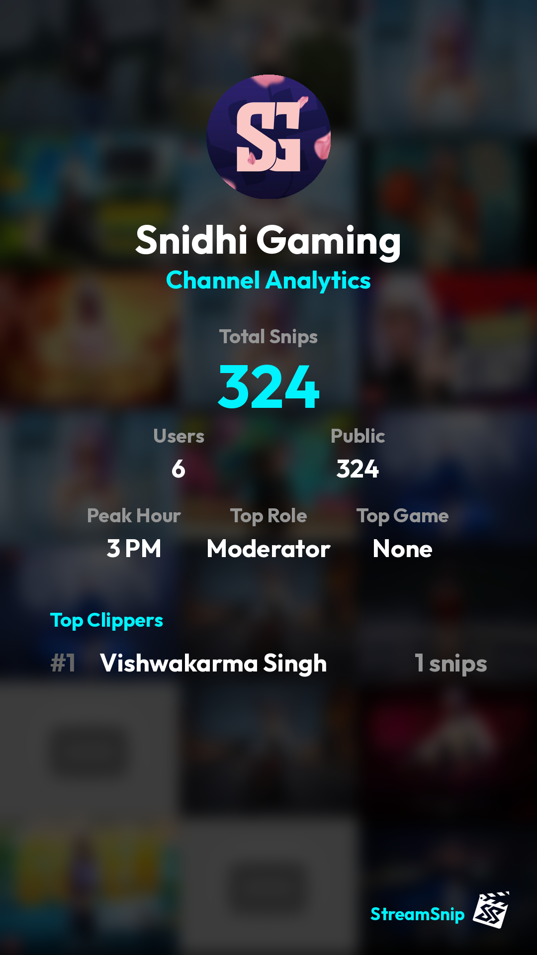 Stats Share Card