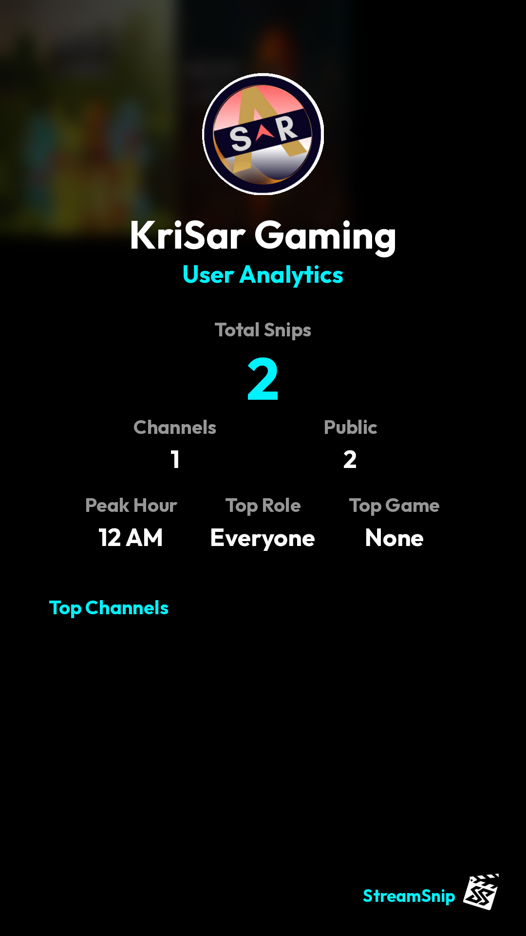 Stats Share Card