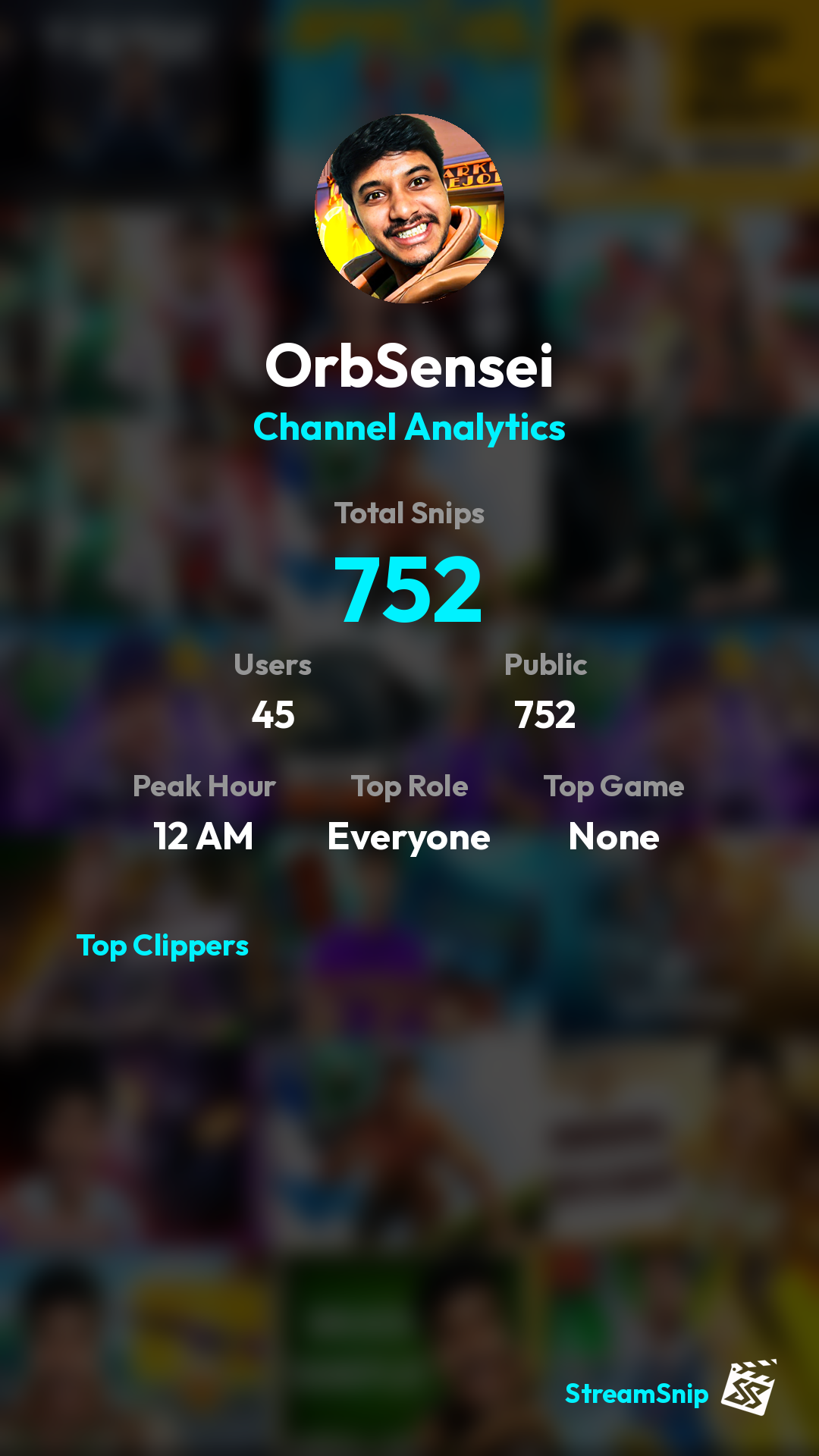 Stats Share Card