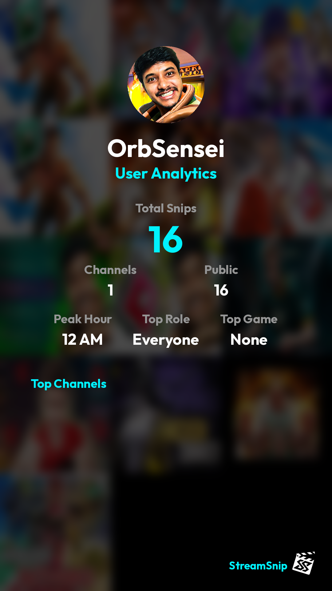Stats Share Card
