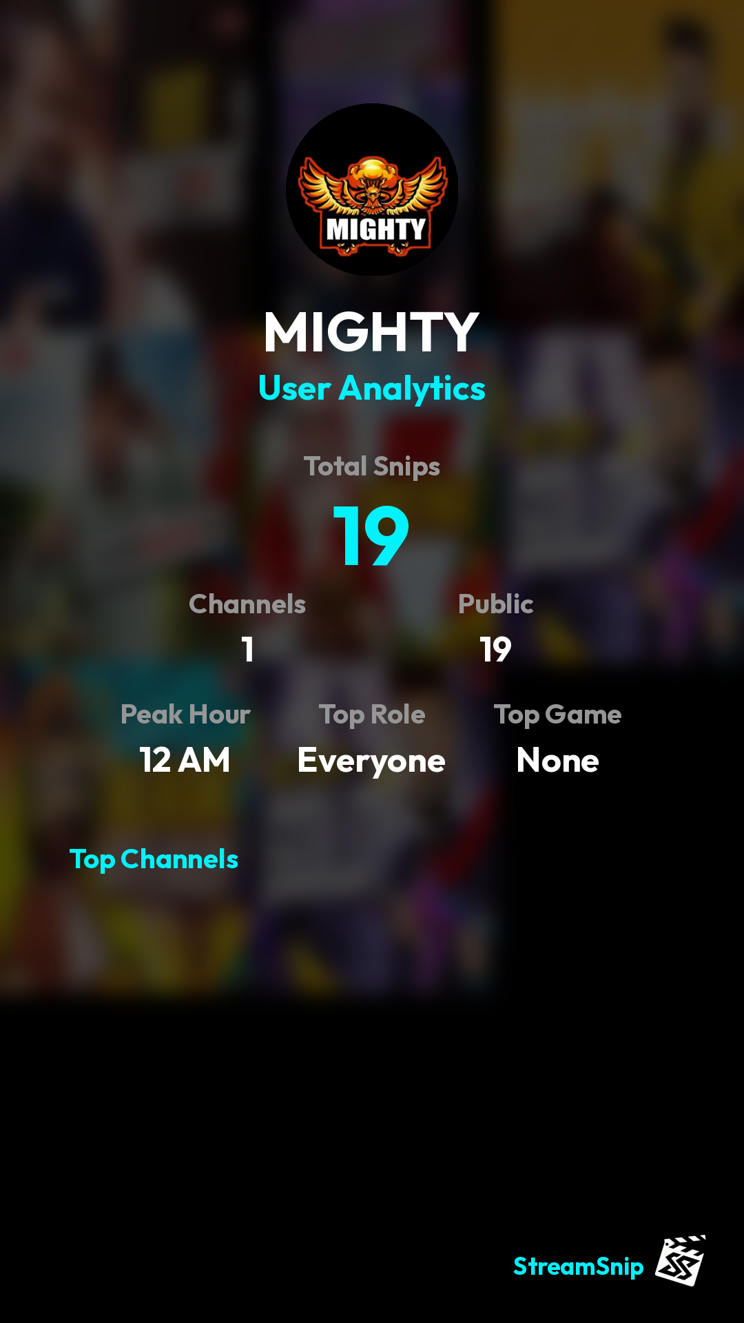 Stats Share Card