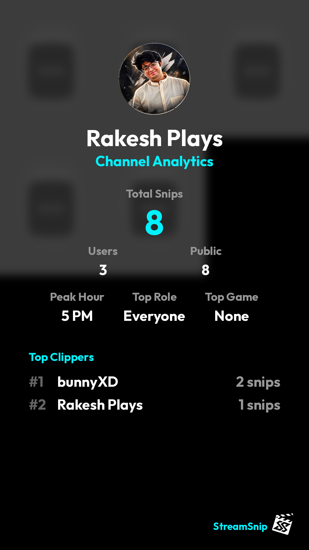 Stats Share Card