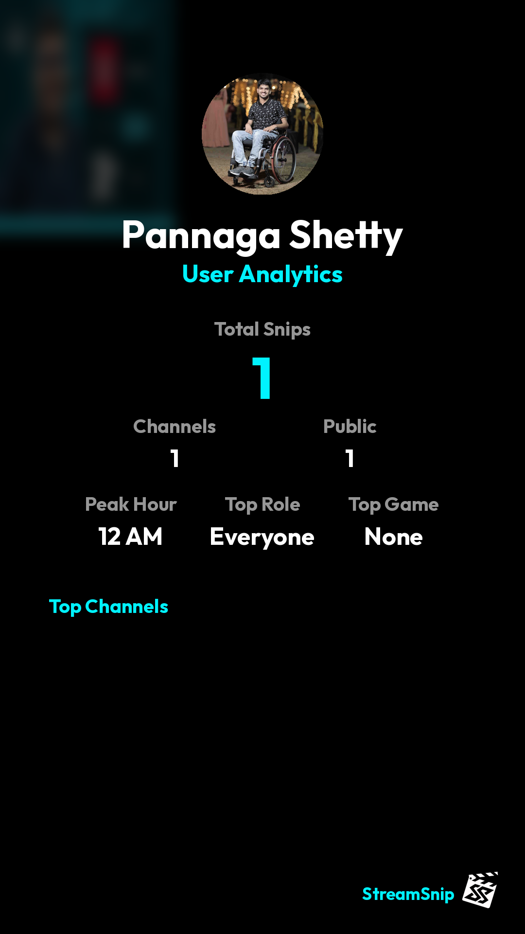 Stats Share Card