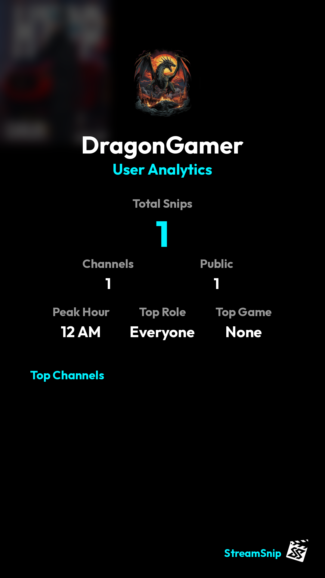 Stats Share Card