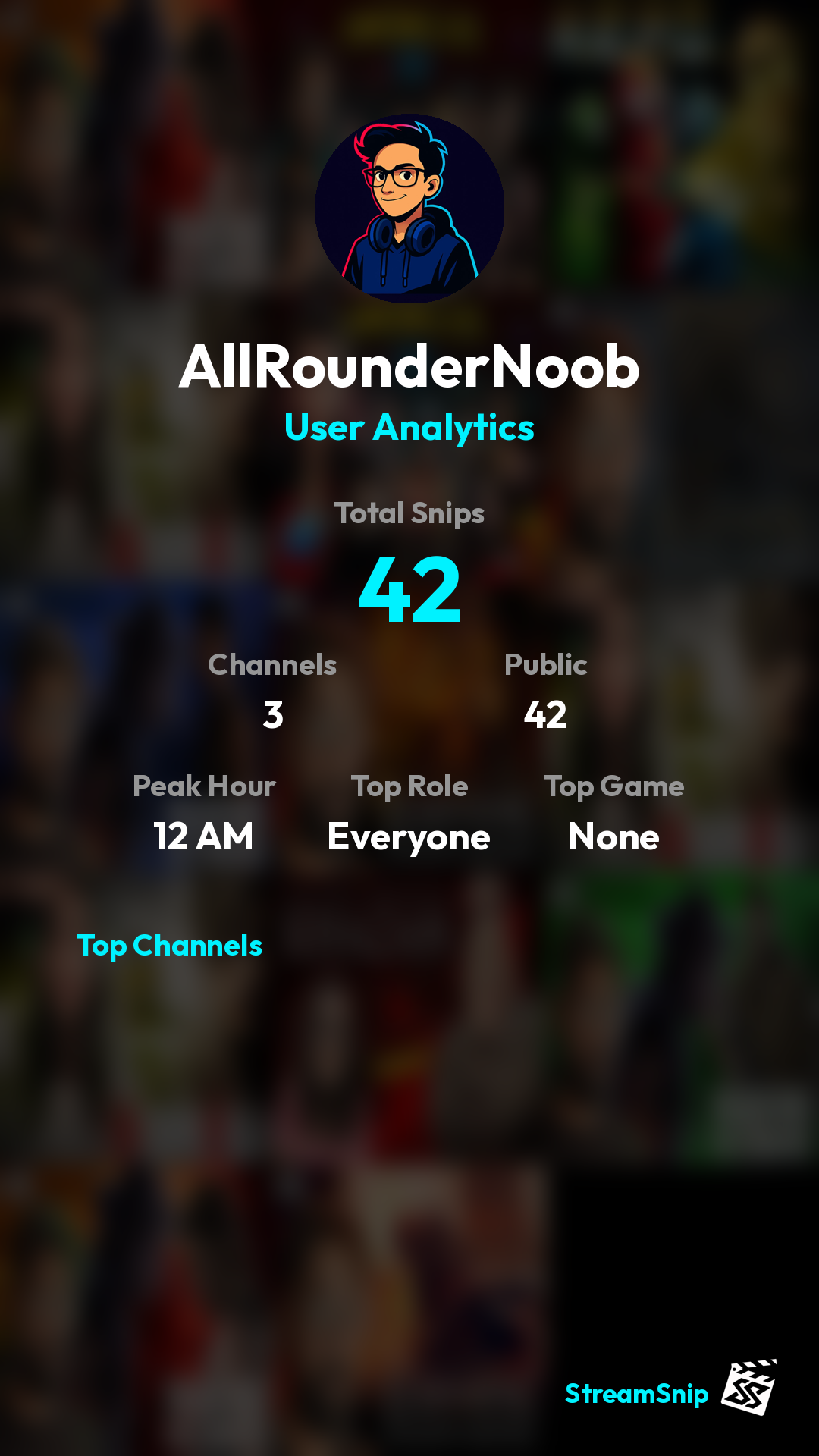 Stats Share Card