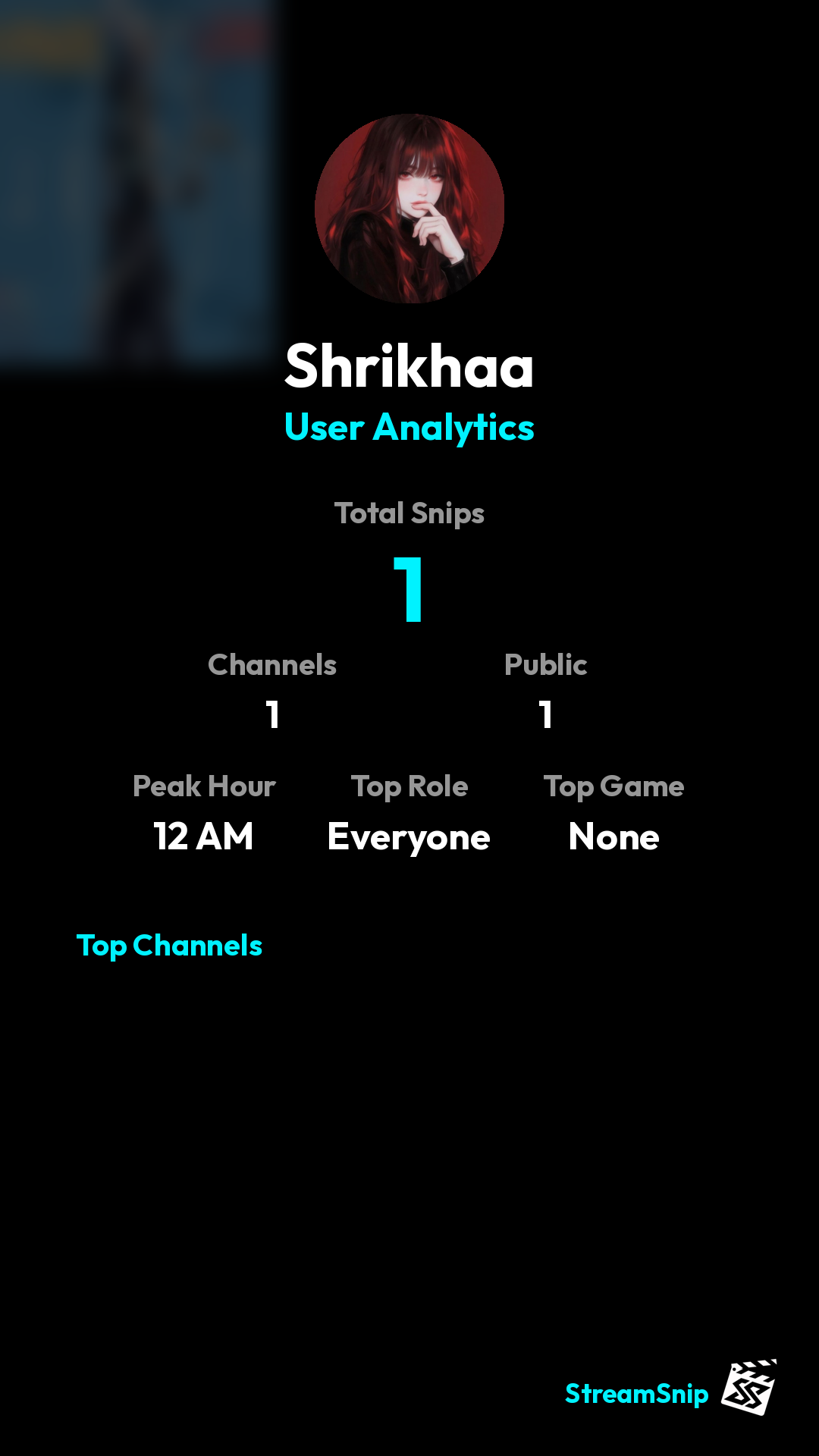 Stats Share Card