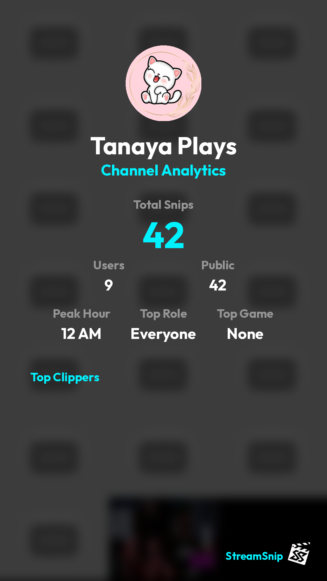 Stats Share Card