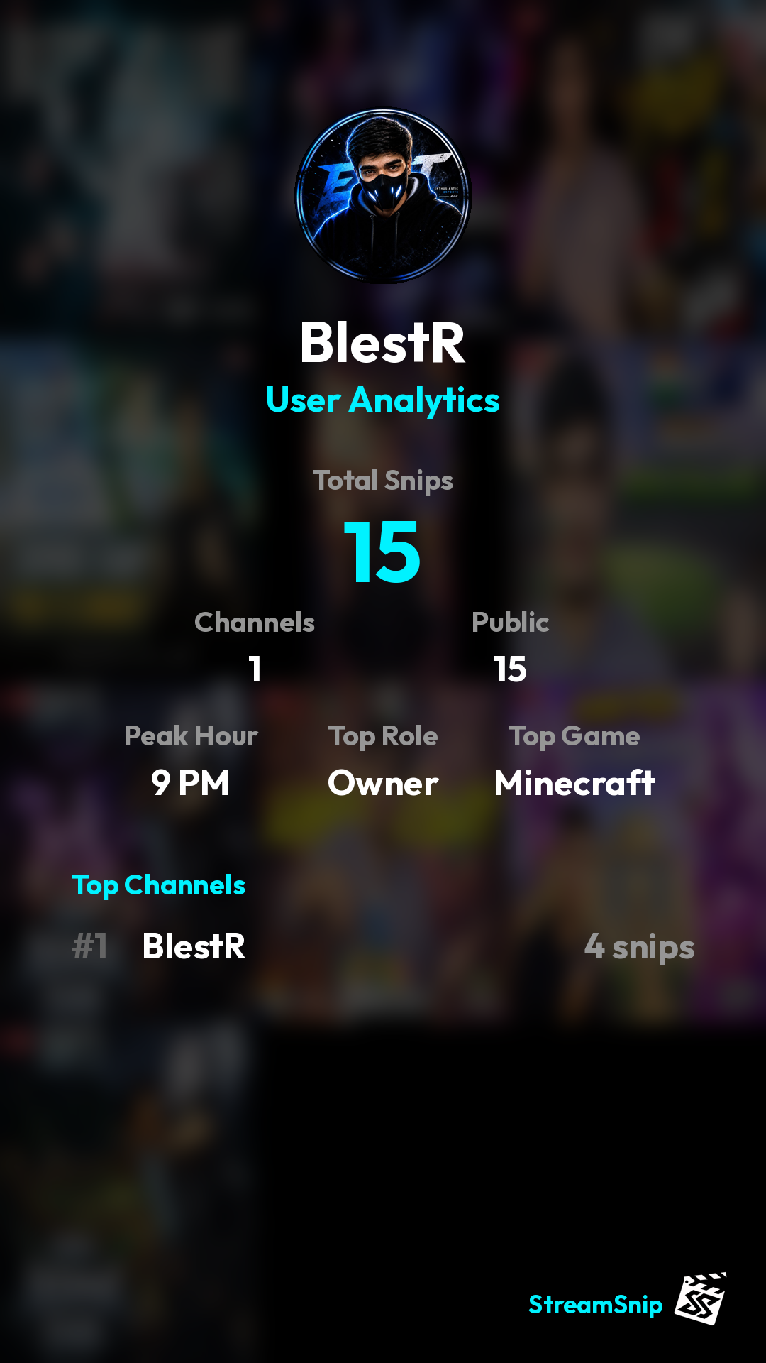 Stats Share Card