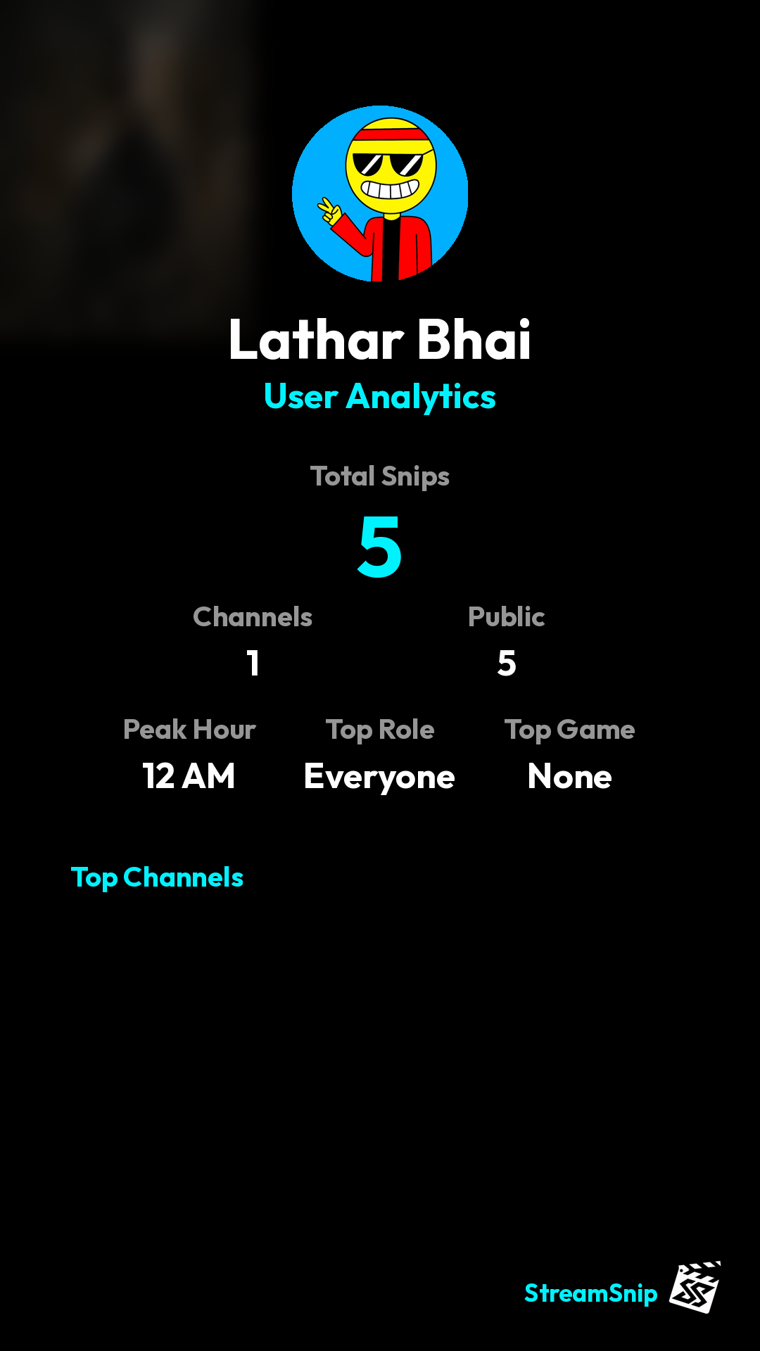 Stats Share Card