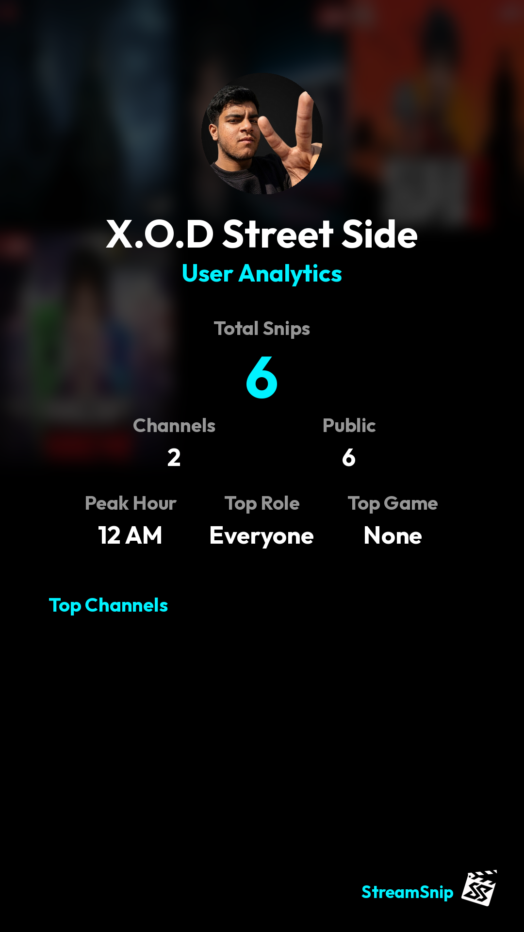 Stats Share Card