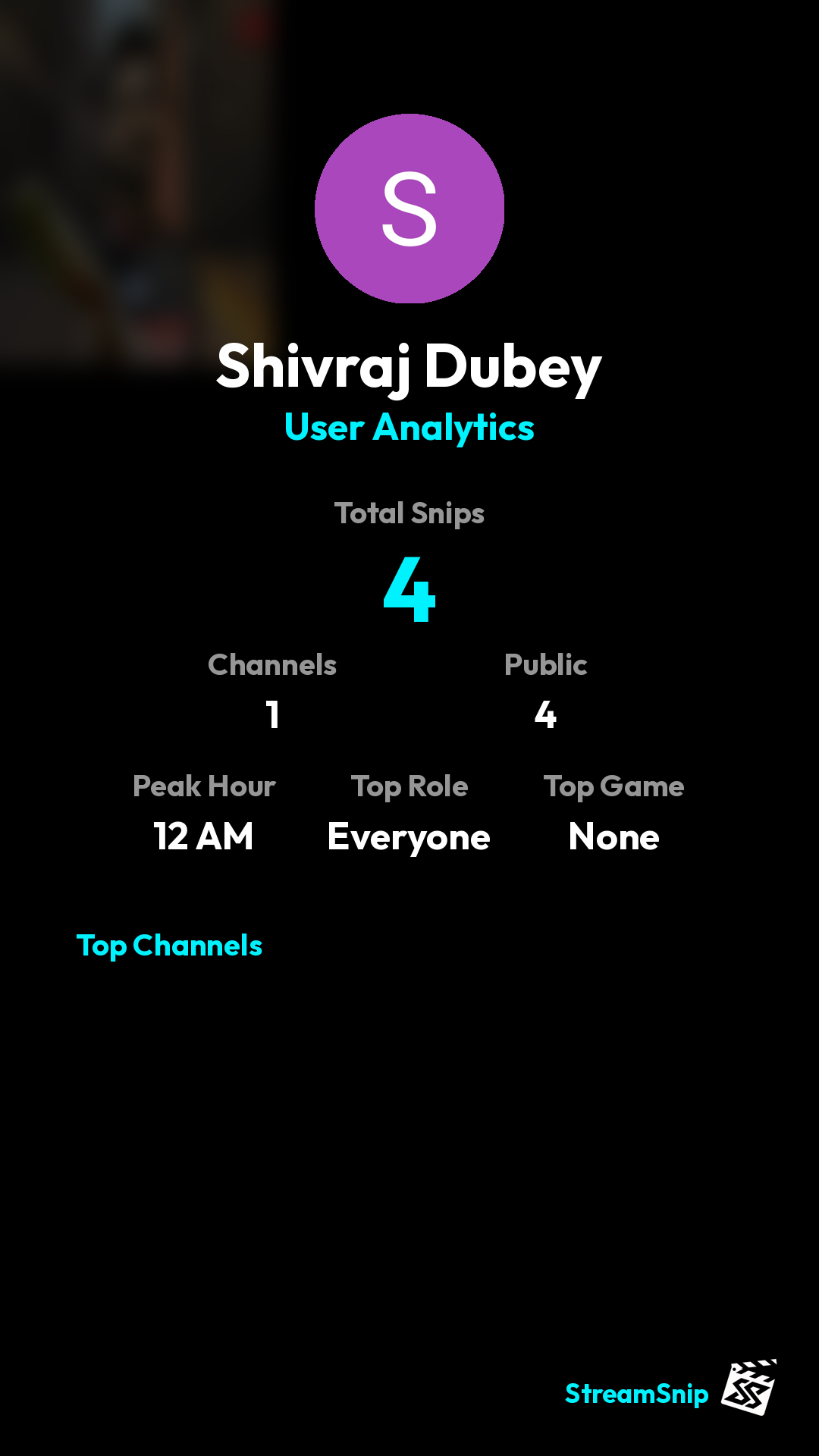 Stats Share Card