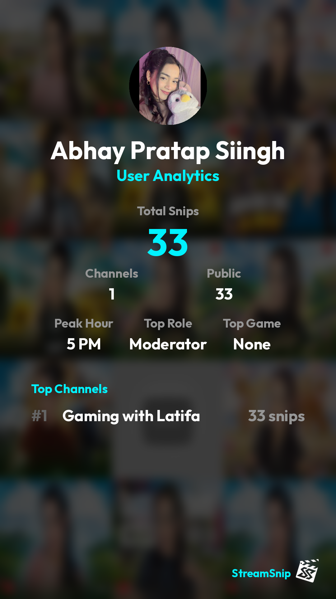 Stats Share Card