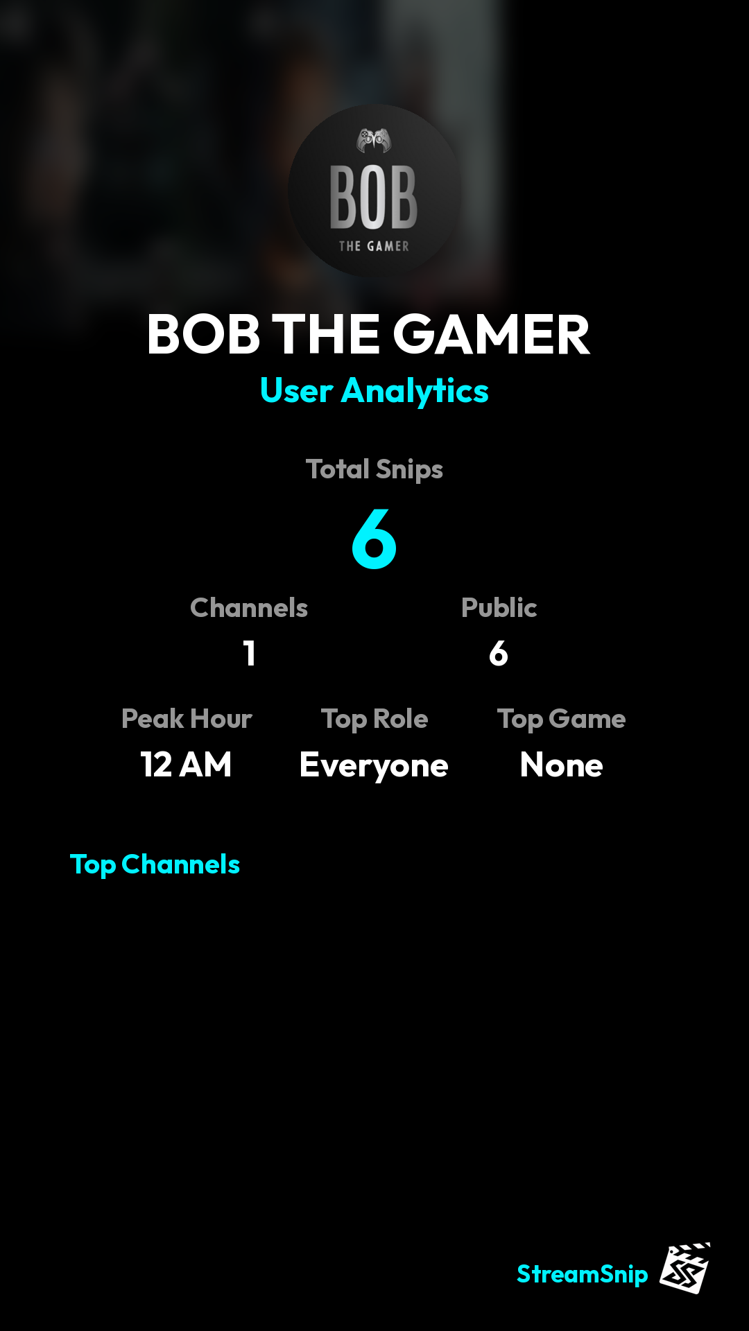 Stats Share Card