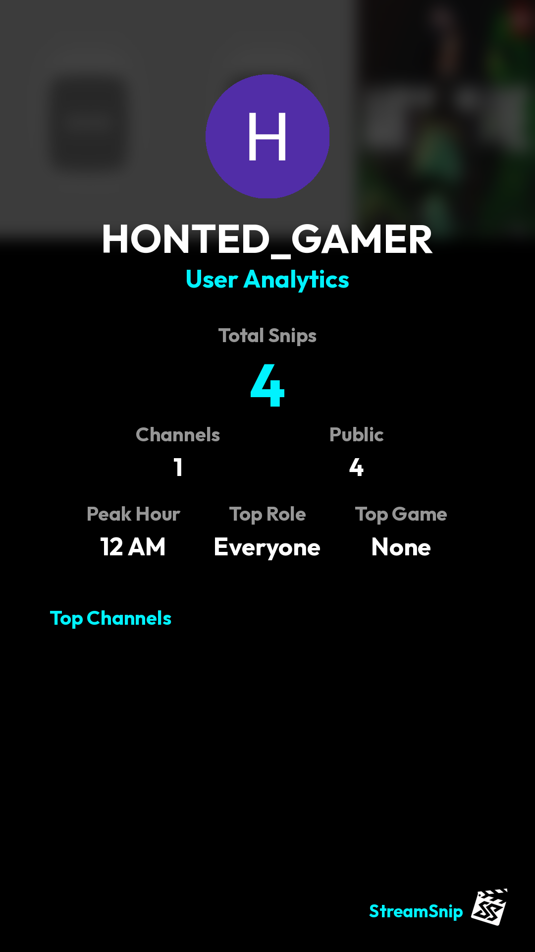 Stats Share Card