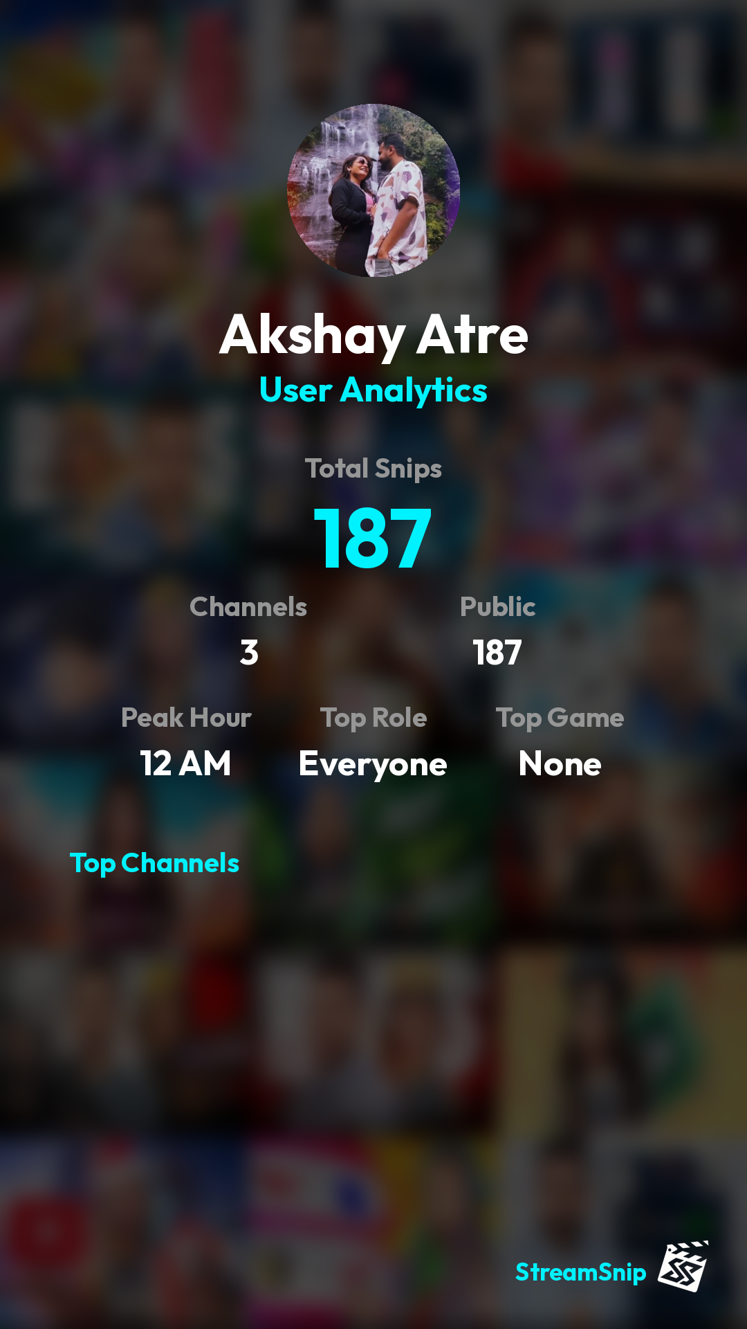 Stats Share Card