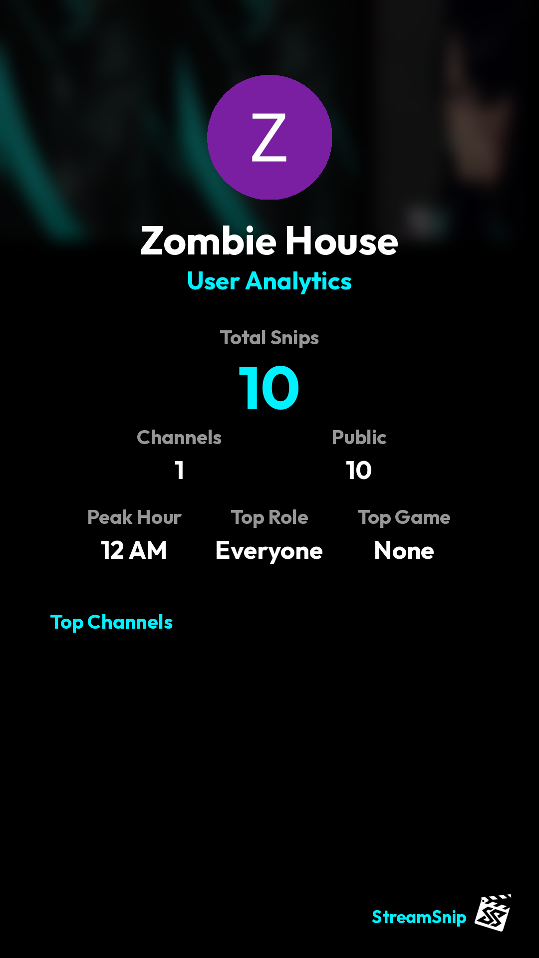 Stats Share Card
