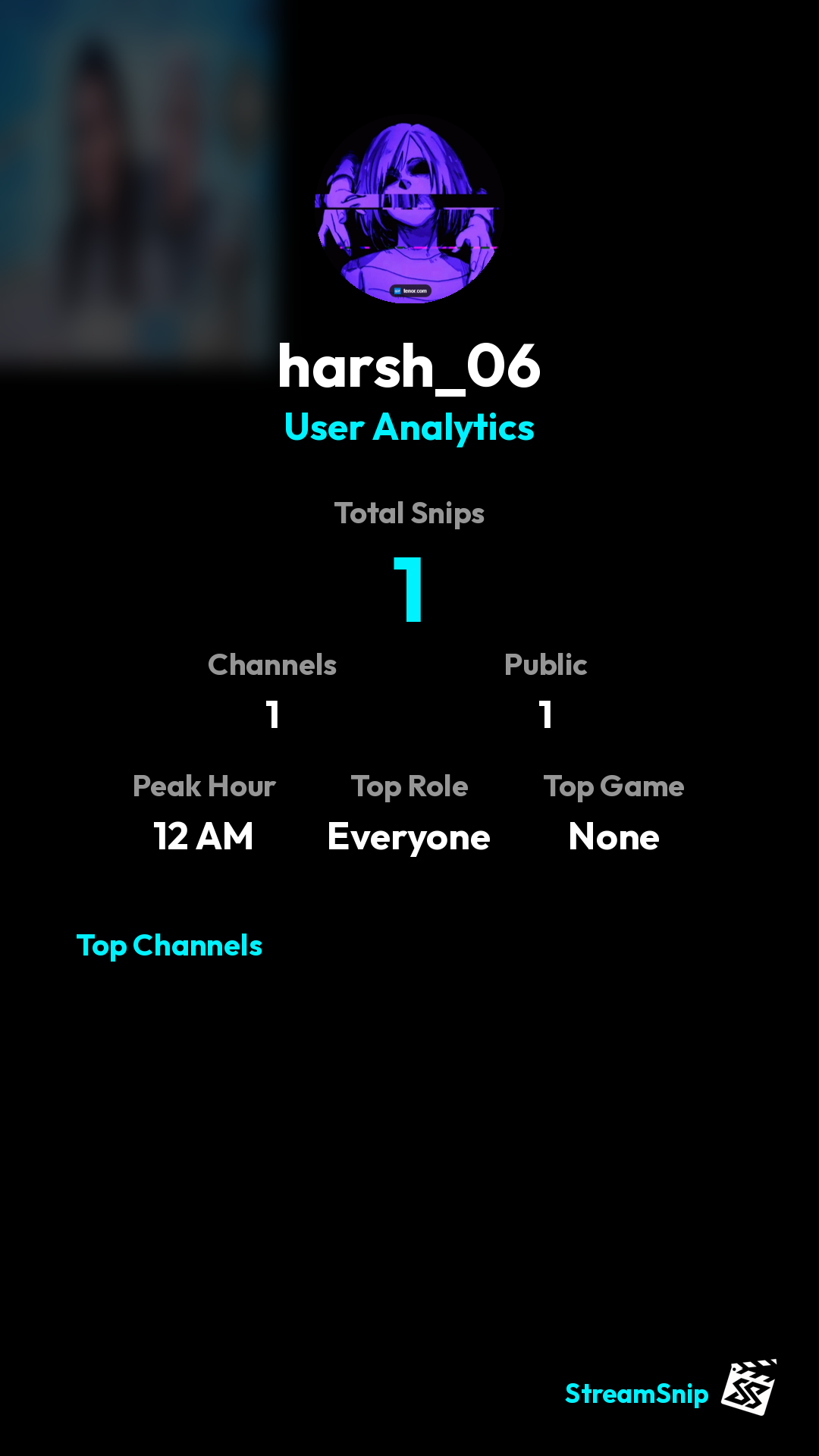 Stats Share Card