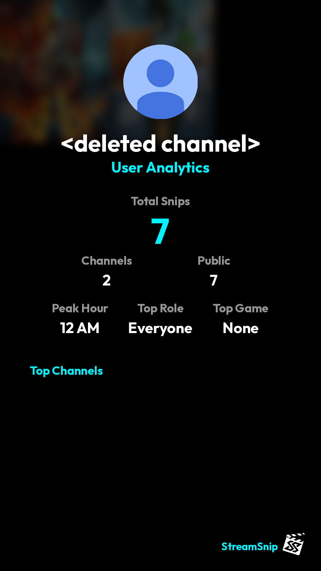 Stats Share Card