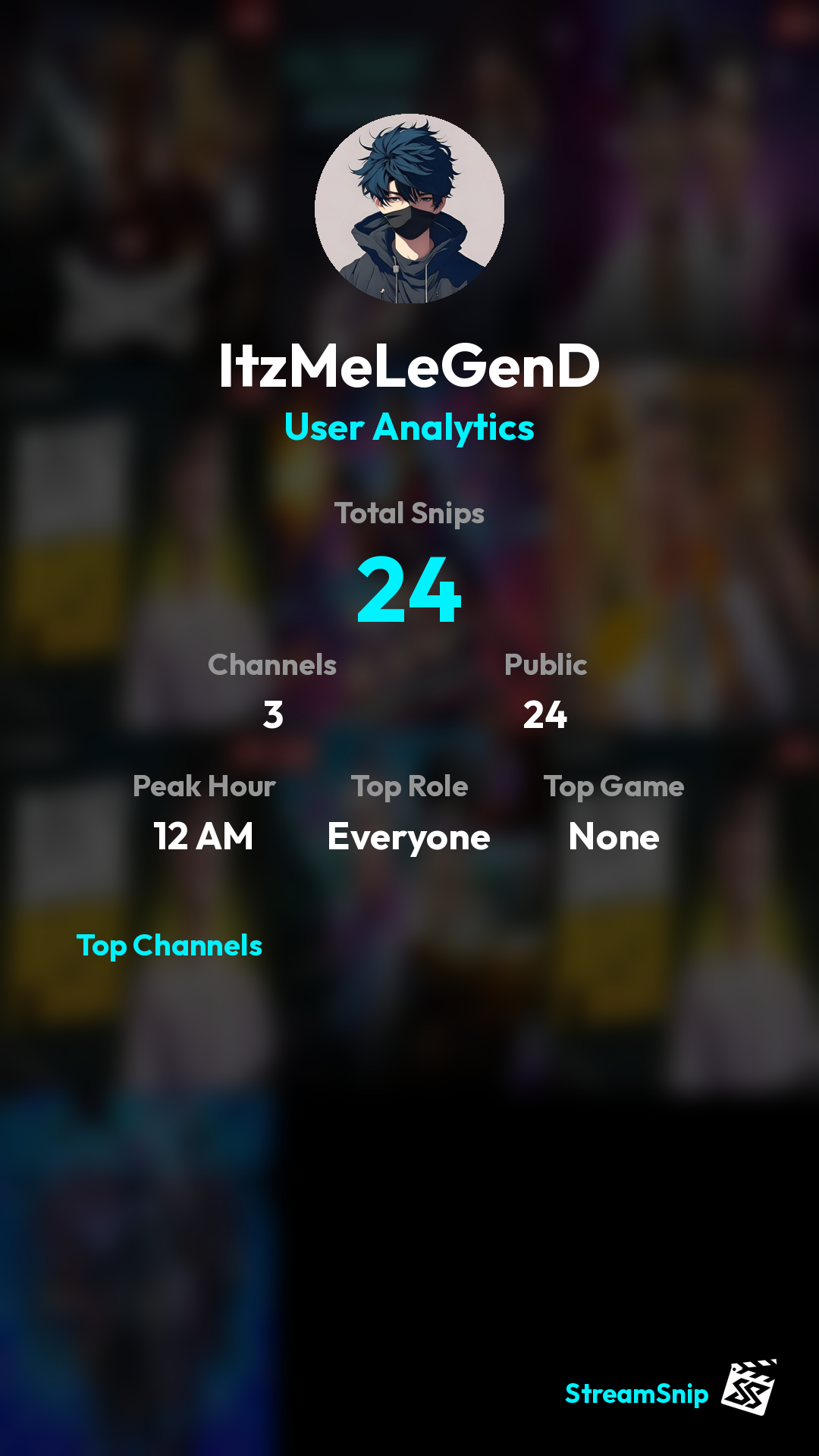 Stats Share Card