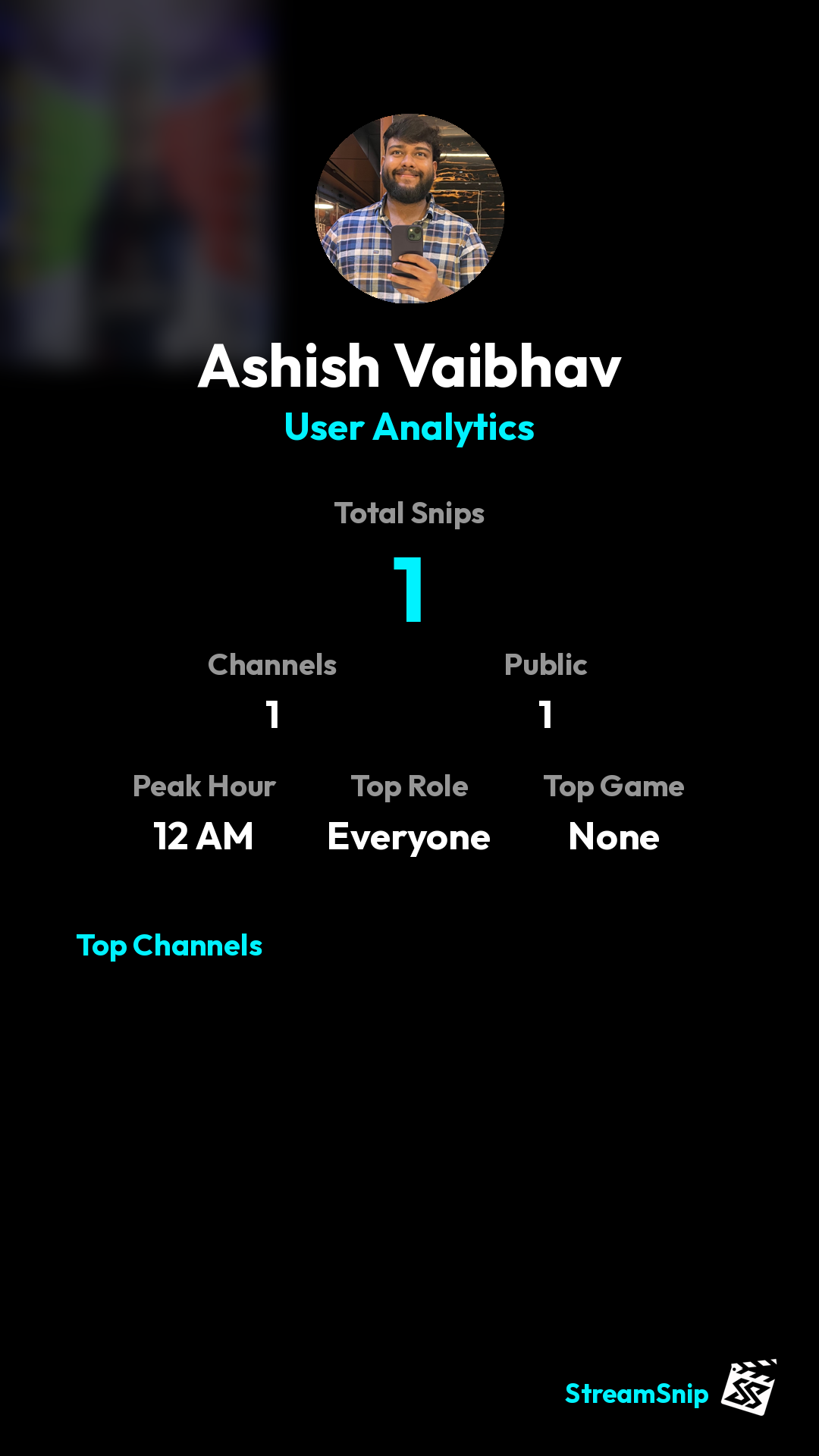 Stats Share Card