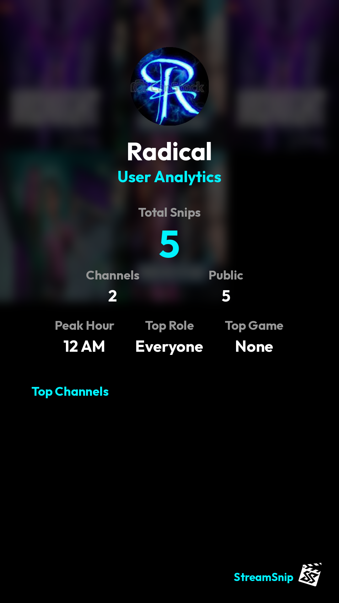 Stats Share Card