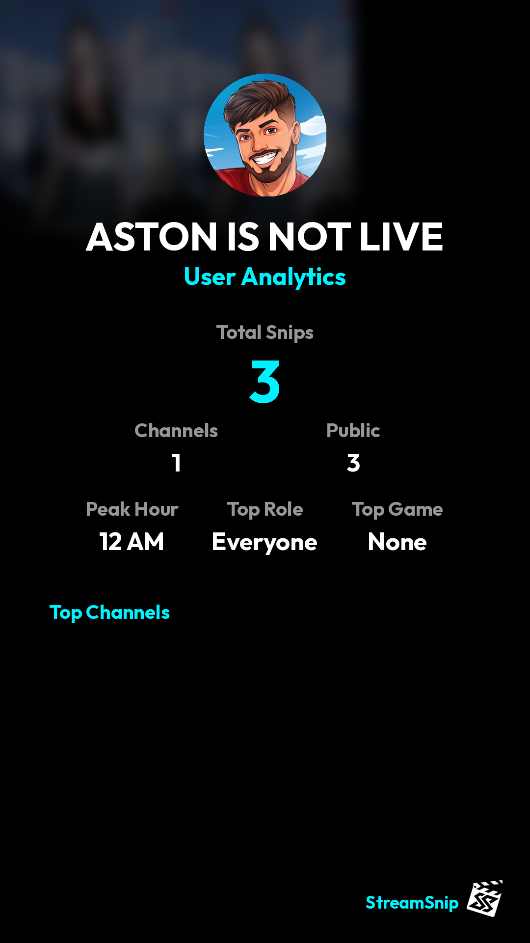 Stats Share Card