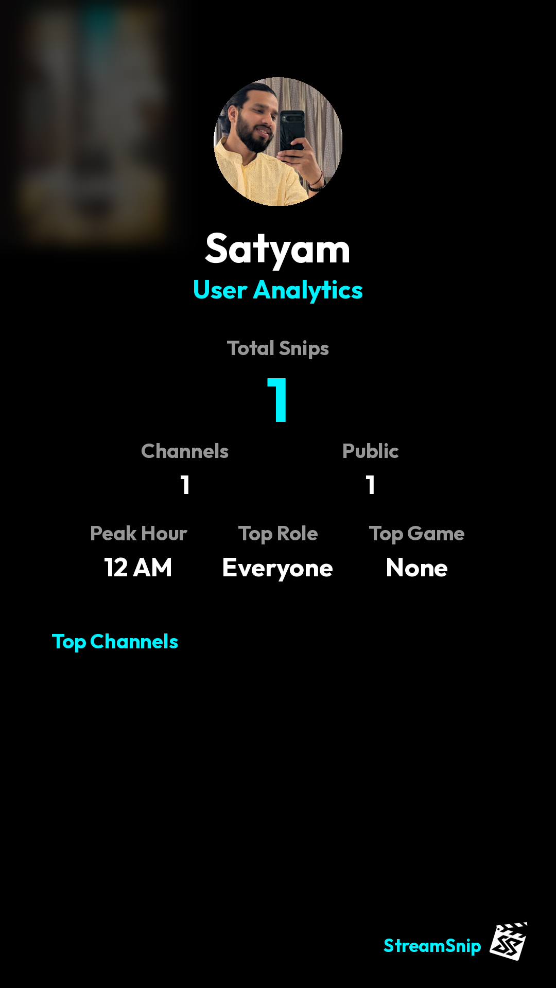 Stats Share Card