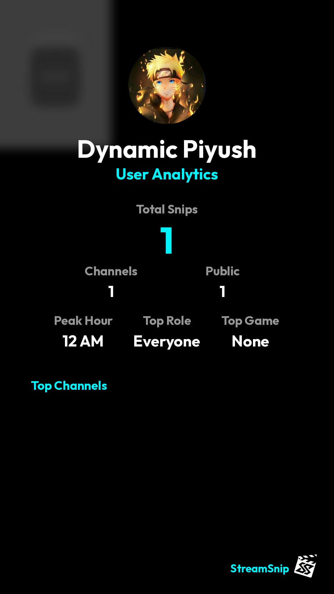 Stats Share Card