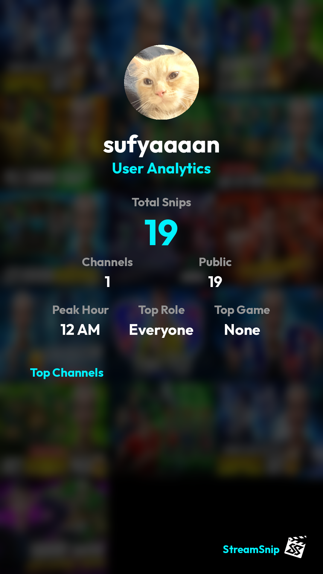 Stats Share Card