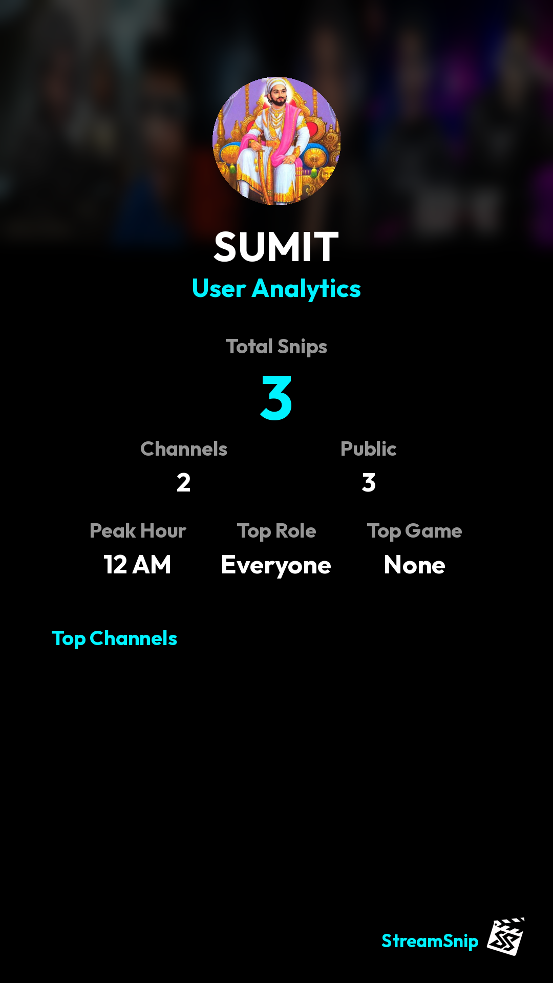 Stats Share Card
