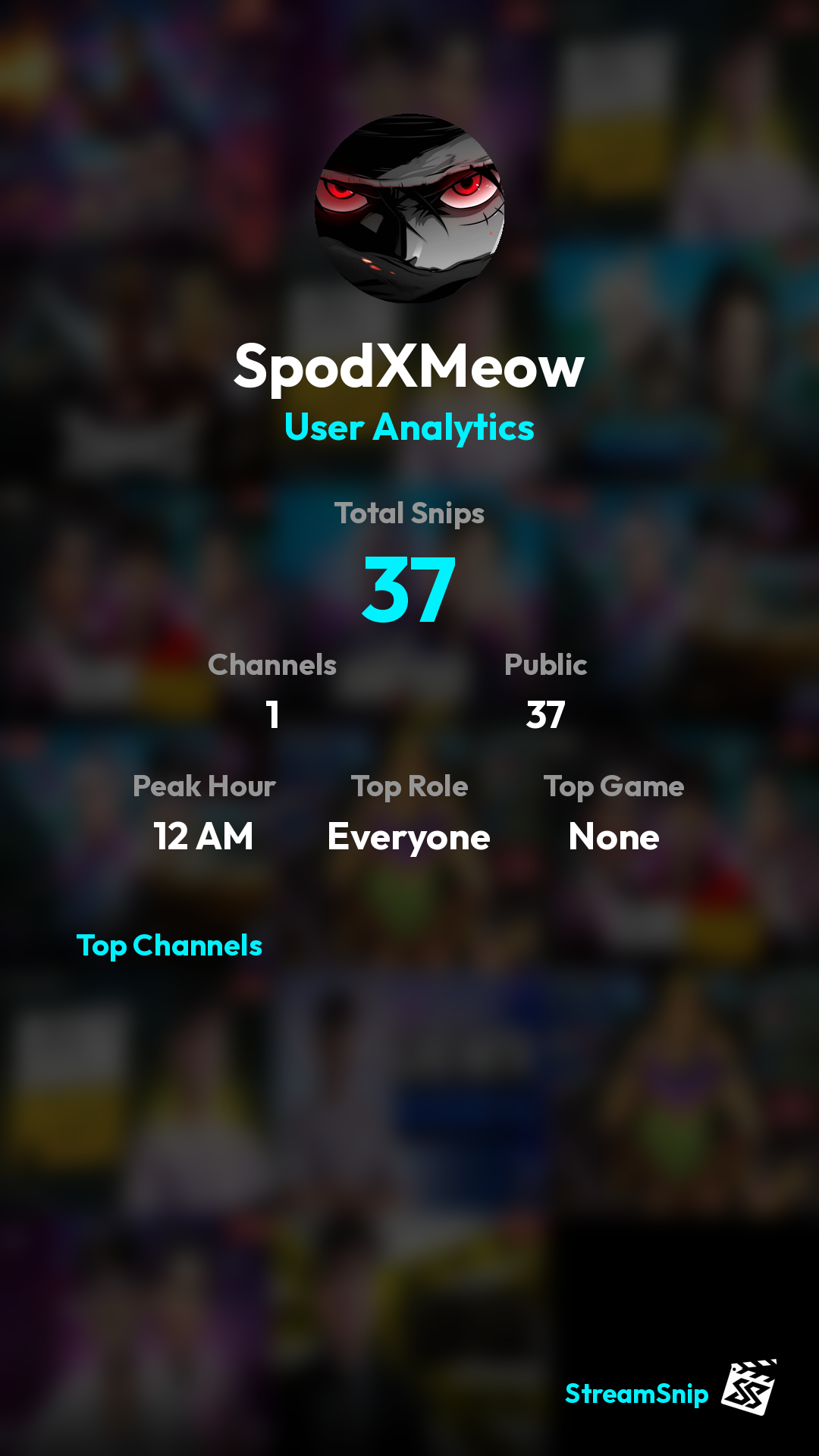 Stats Share Card
