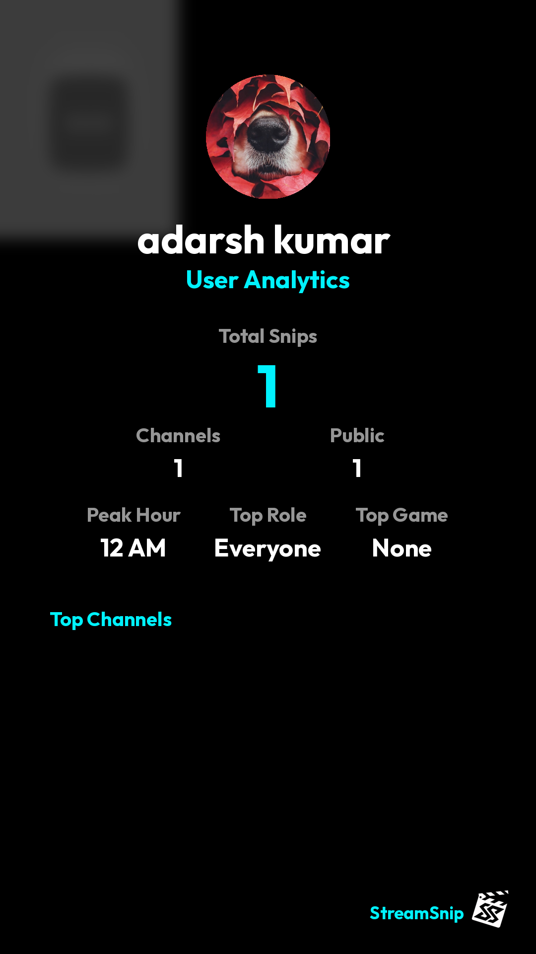 Stats Share Card