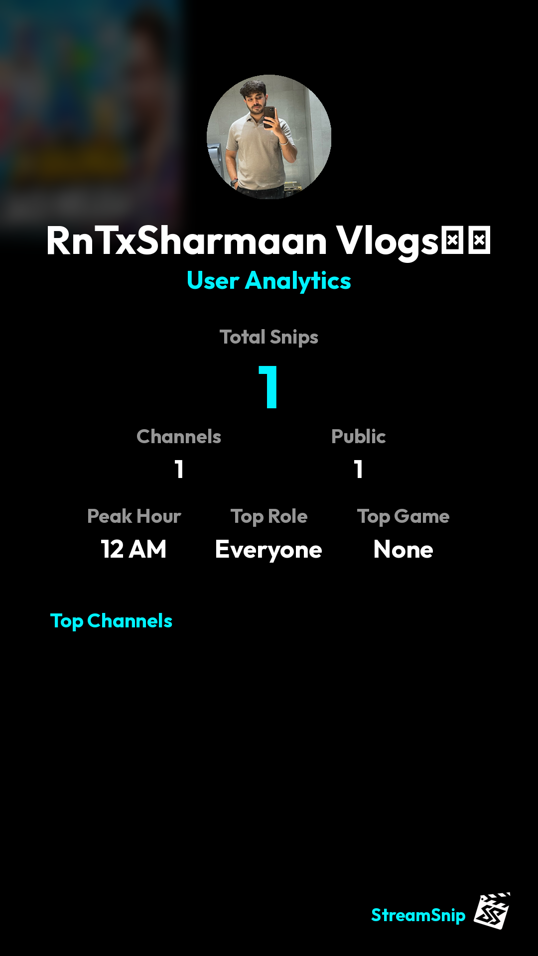 Stats Share Card