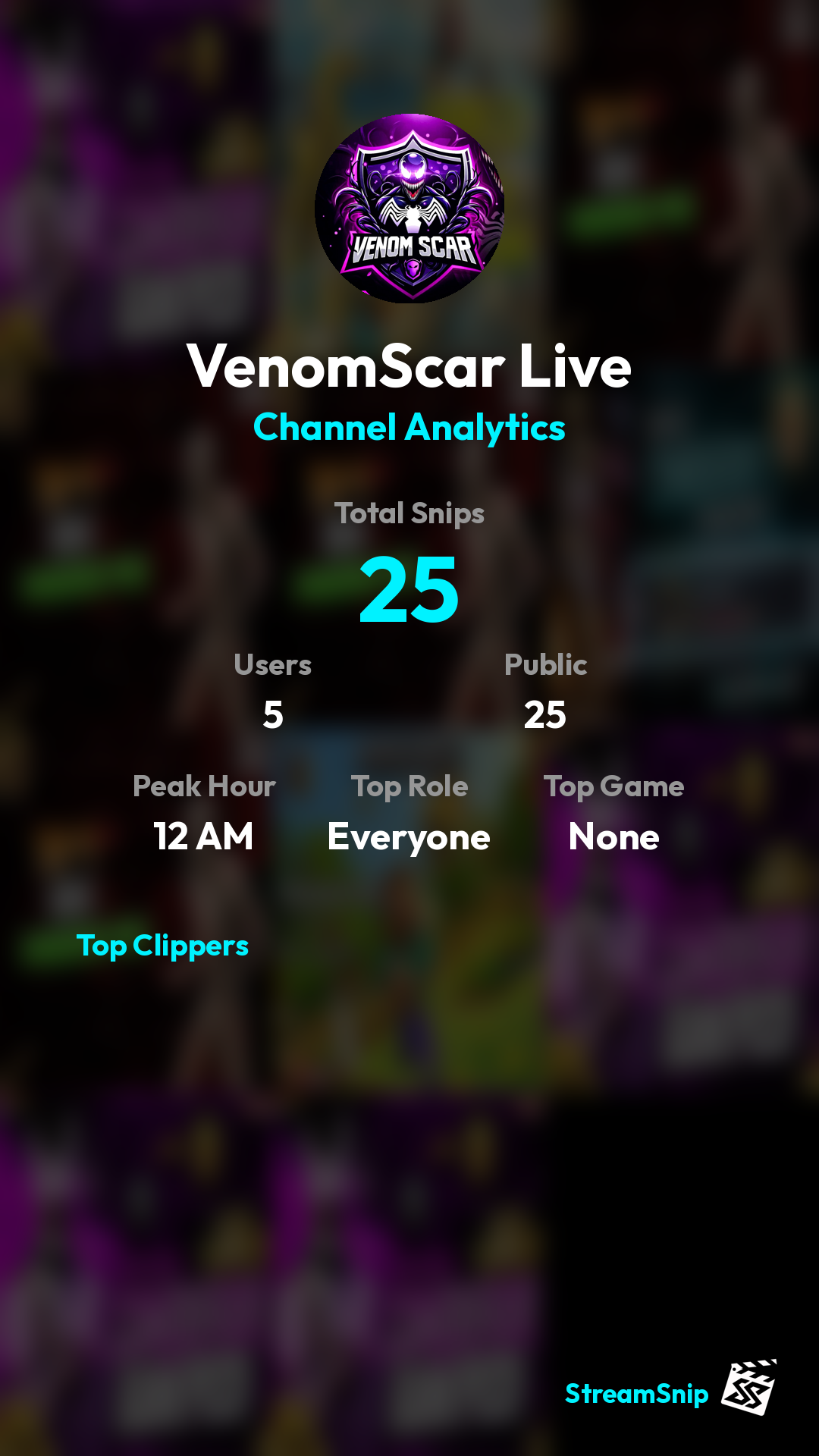 Stats Share Card