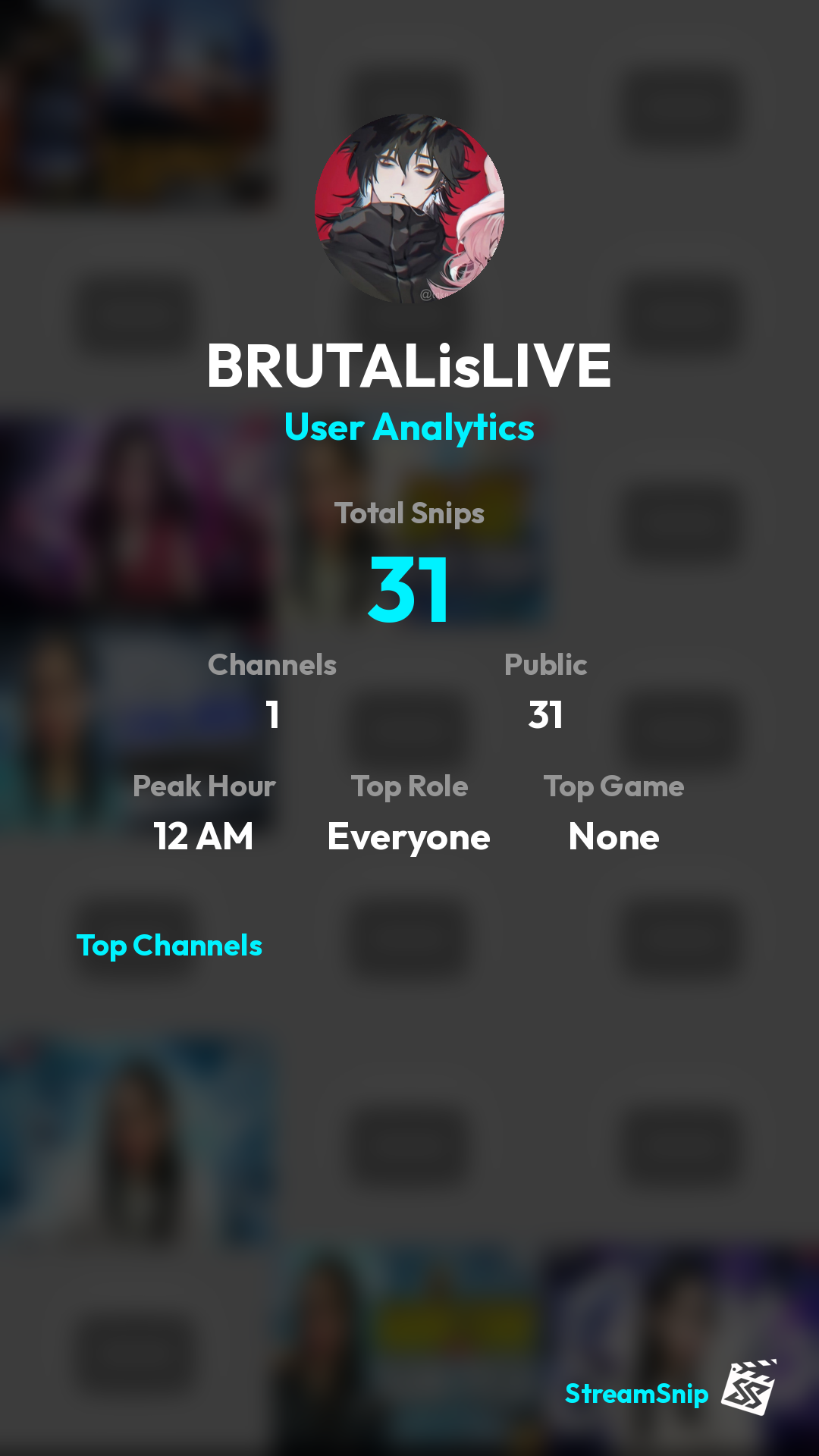 Stats Share Card