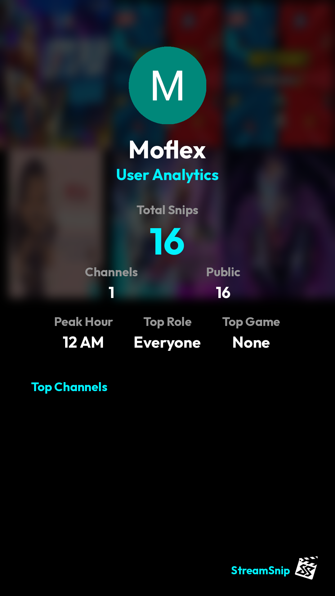 Stats Share Card