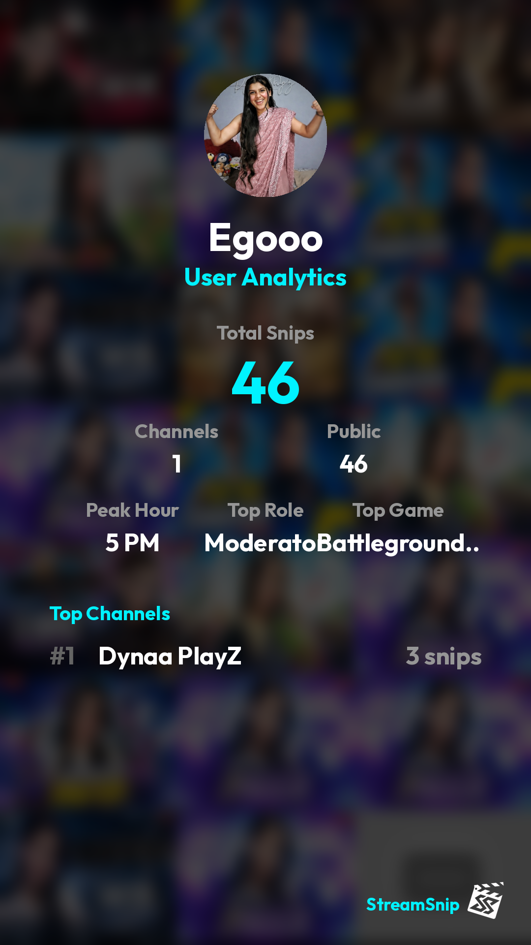 Stats Share Card