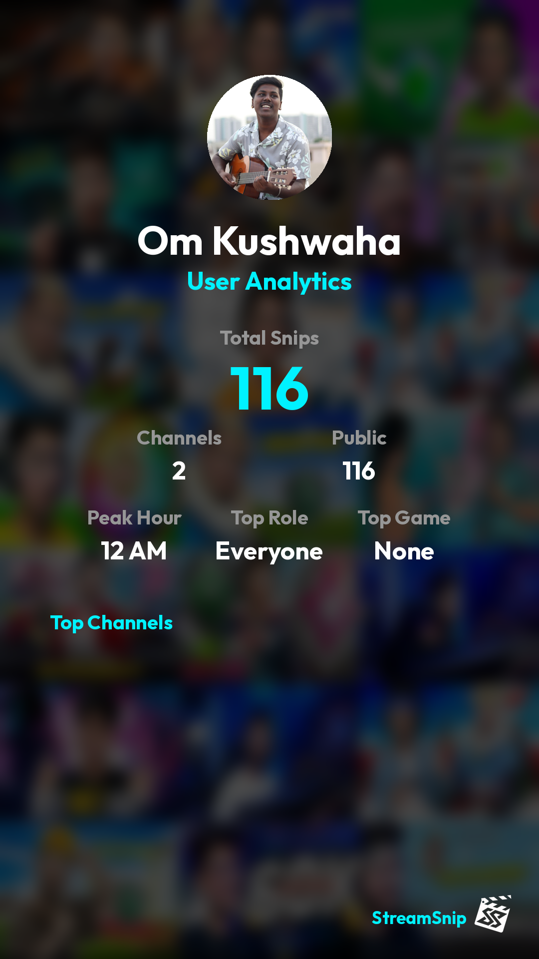 Stats Share Card