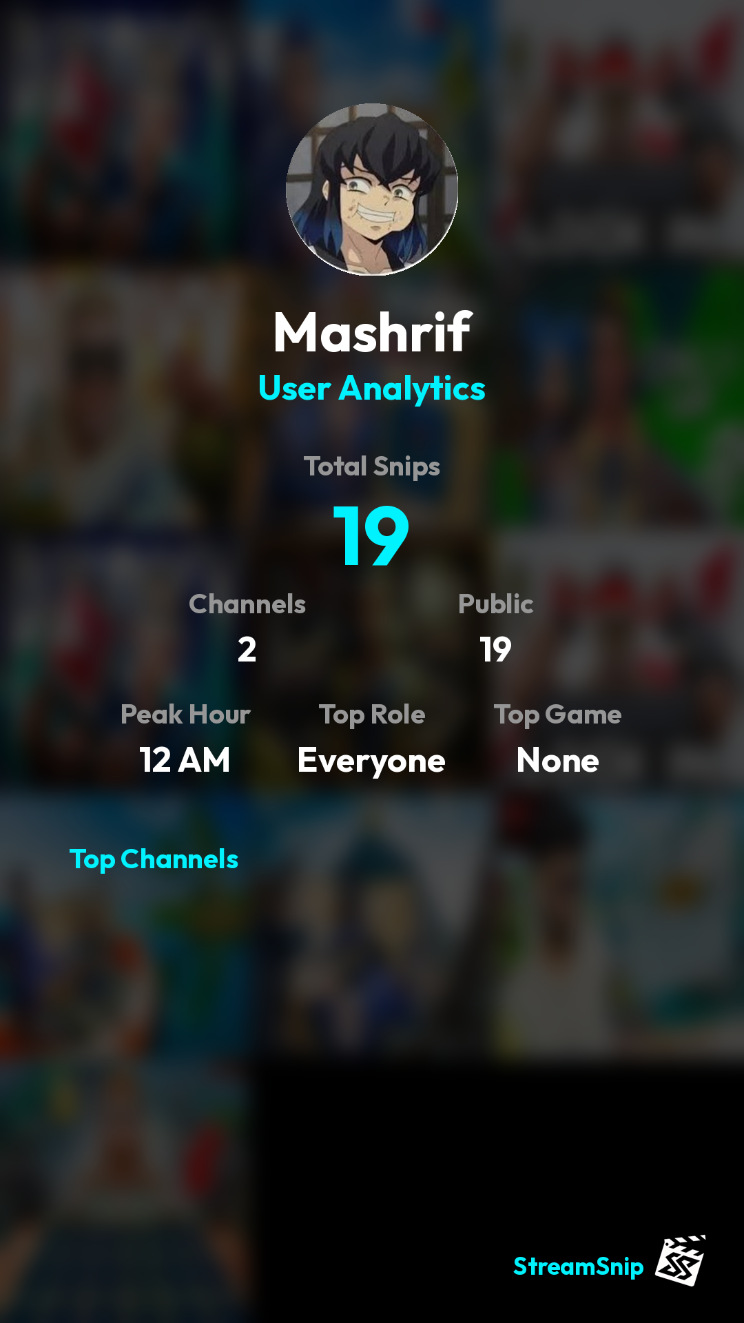 Stats Share Card