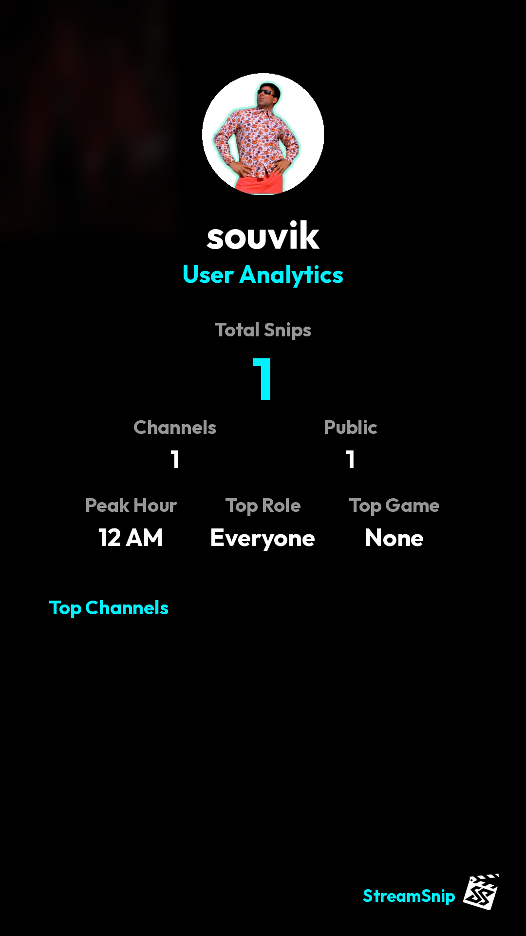 Stats Share Card