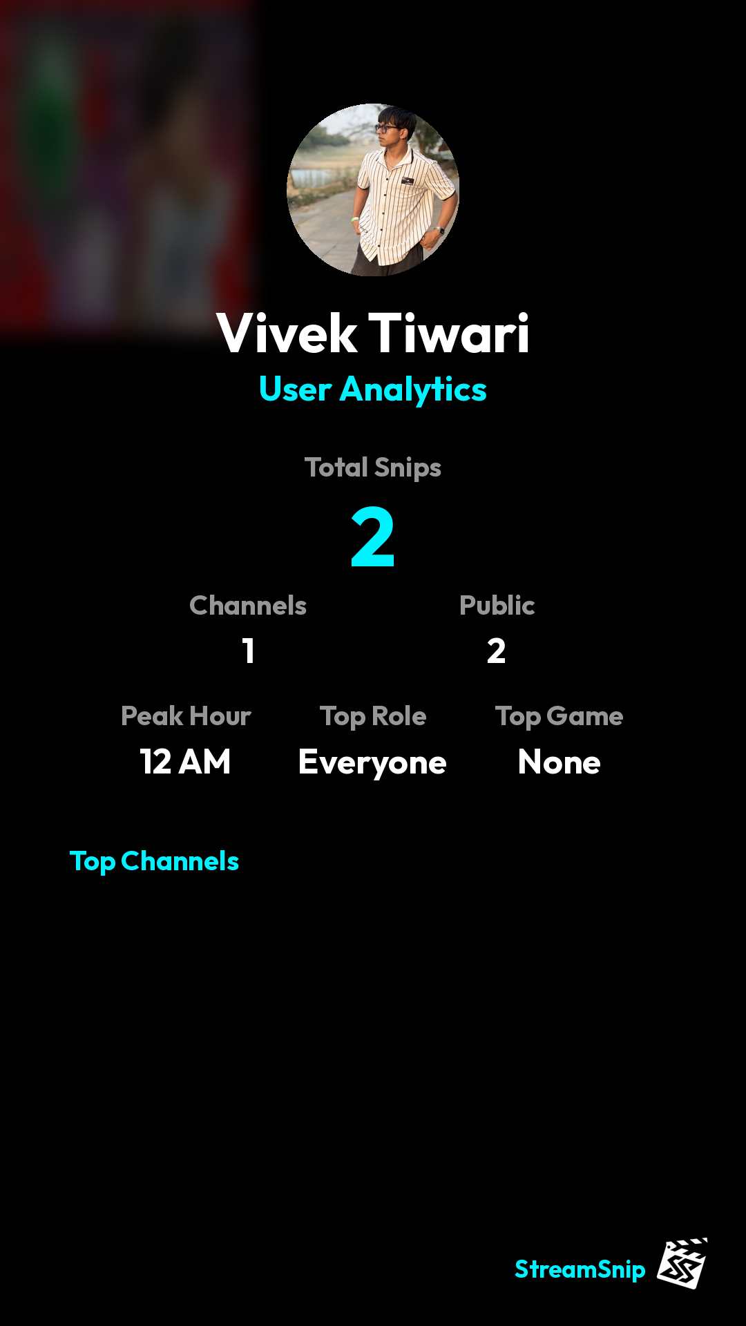 Stats Share Card