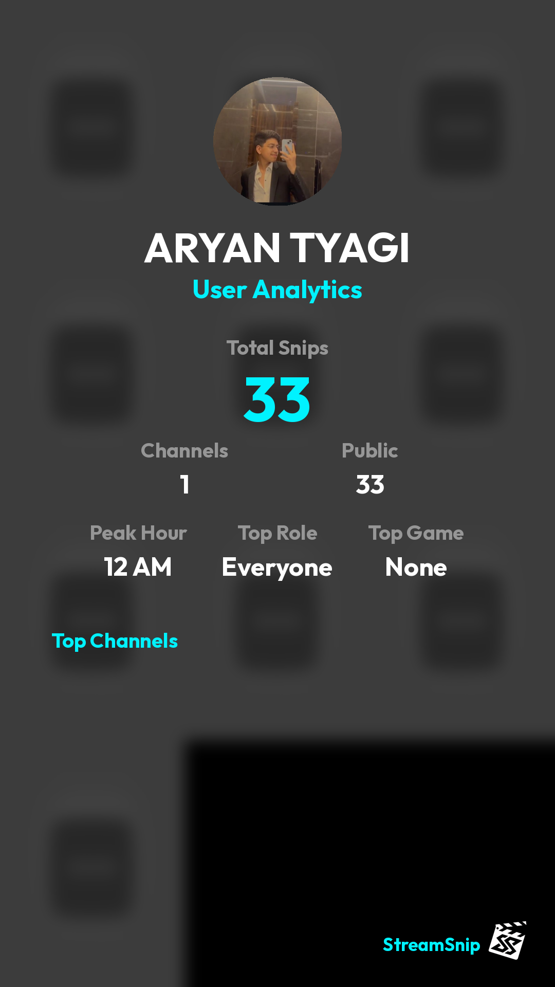 Stats Share Card
