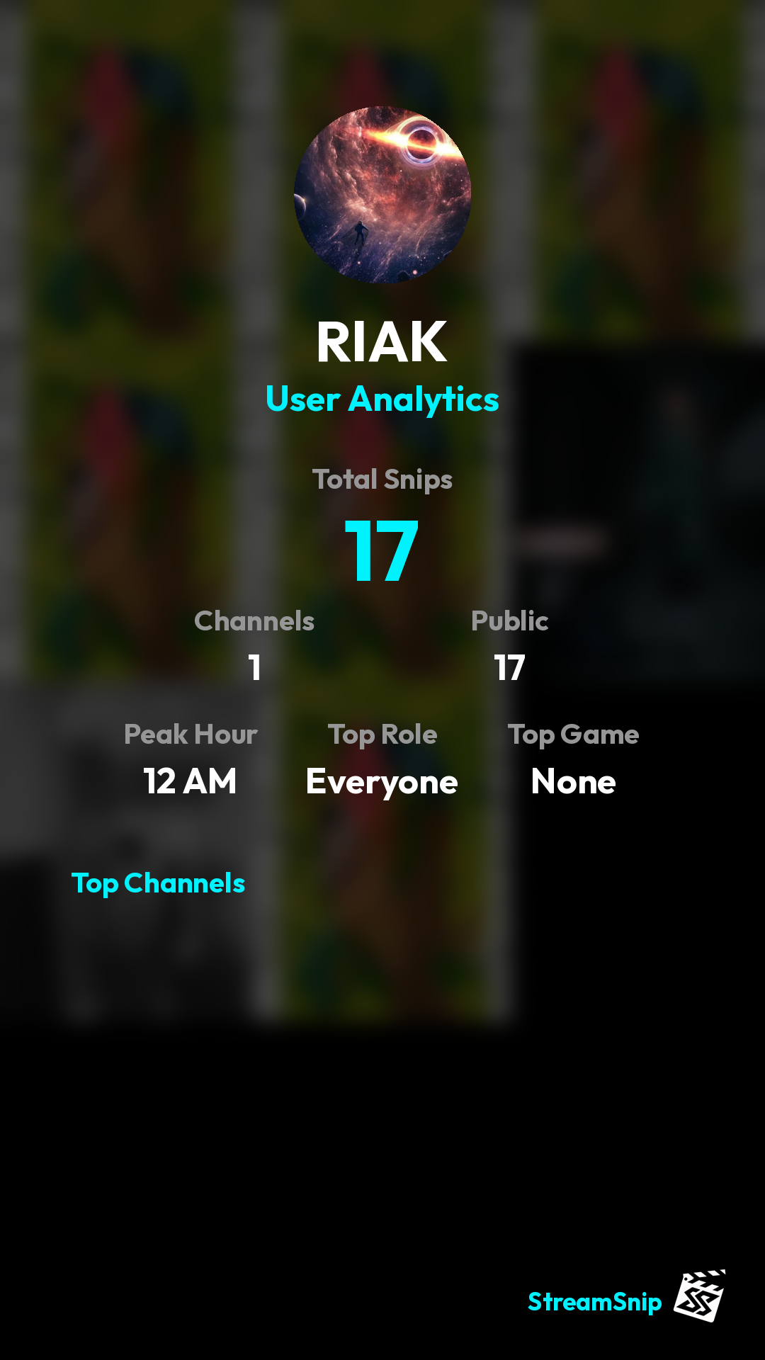 Stats Share Card