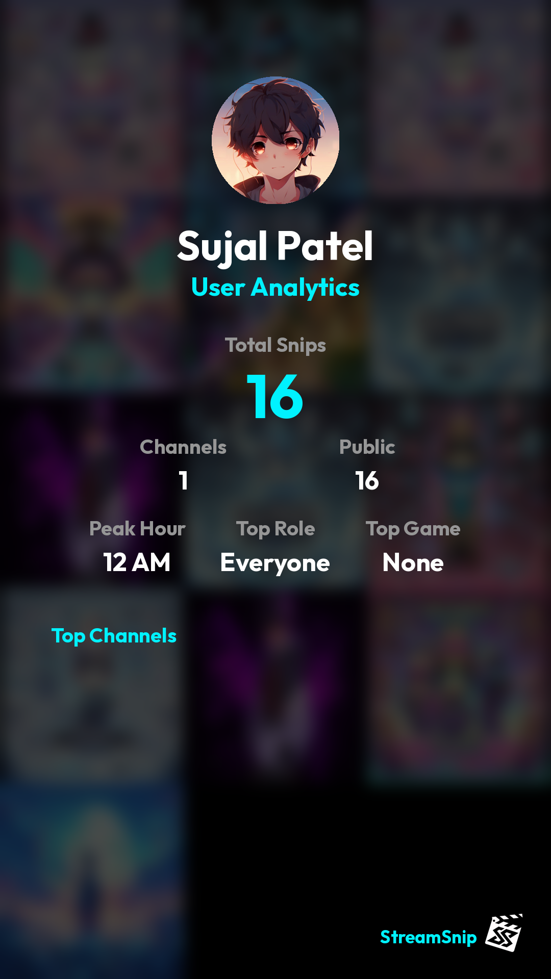 Stats Share Card