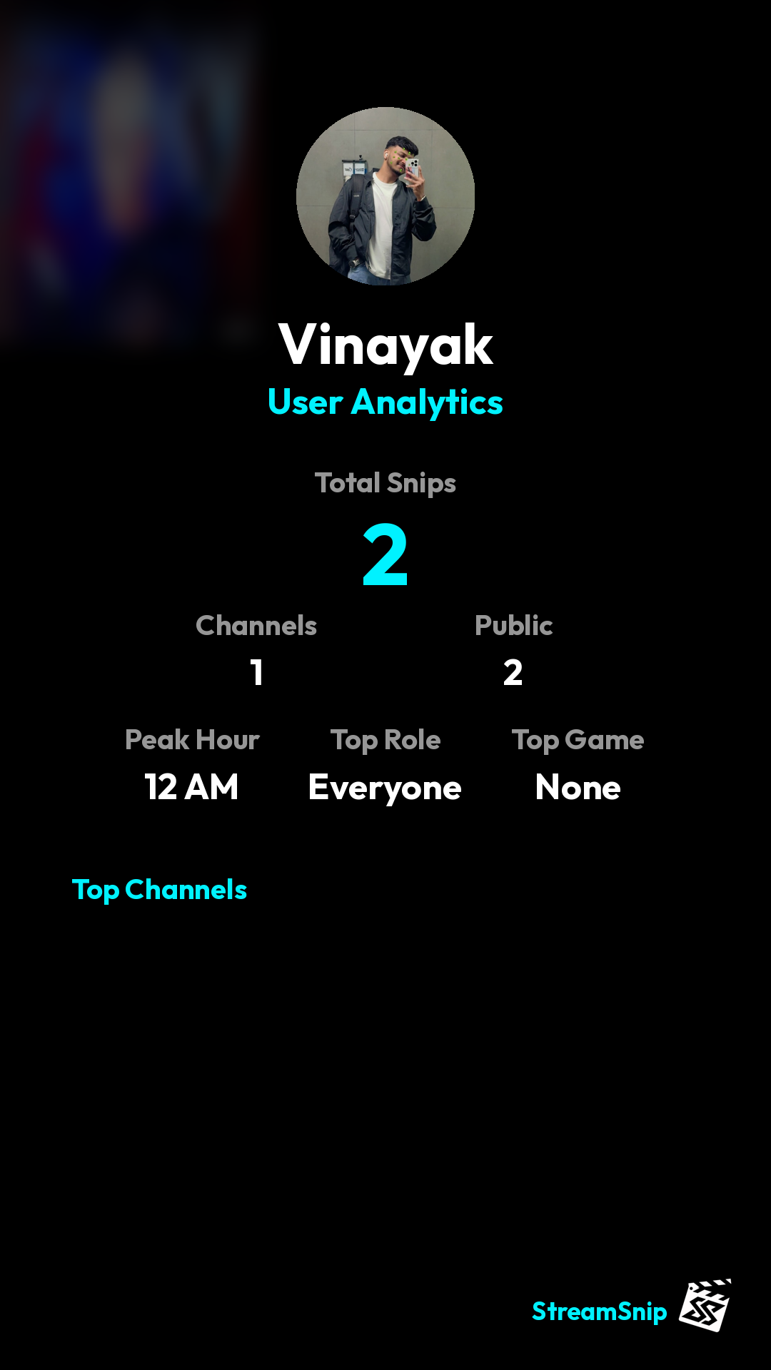 Stats Share Card